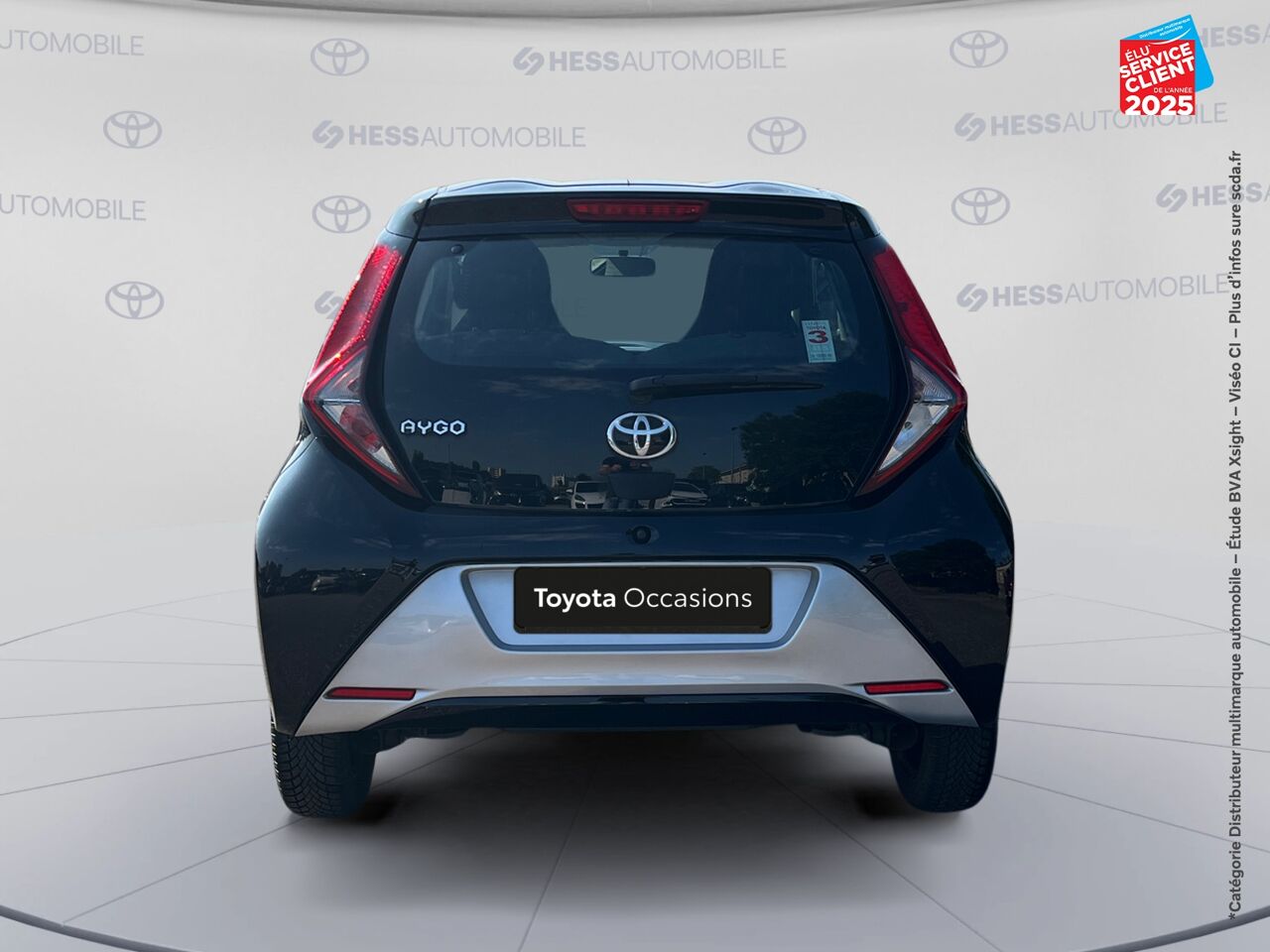 Véhicule d'occasion TOYOTA AYGO 1.0 VVT-I 72CH X-PLAY 5P MY19 chez Renault Colmar