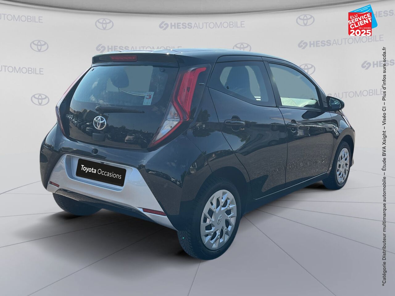 Véhicule d'occasion TOYOTA AYGO 1.0 VVT-I 72CH X-PLAY 5P MY19 chez Renault Colmar