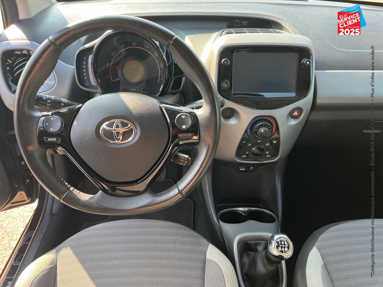 Véhicule d'occasion TOYOTA AYGO 1.0 VVT-I 72CH X-PLAY 5P MY19 chez Renault Colmar