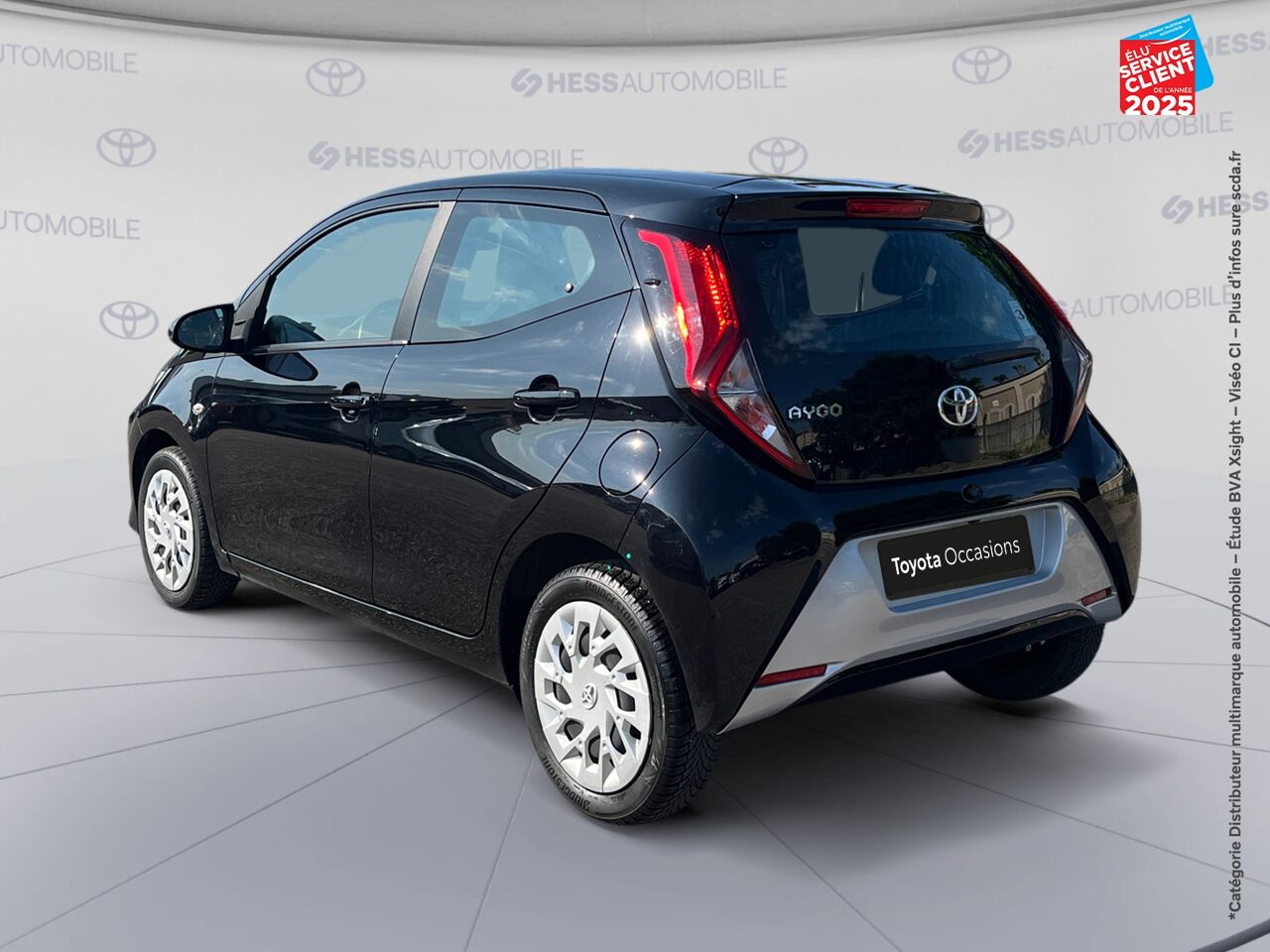 Véhicule d'occasion TOYOTA AYGO 1.0 VVT-I 72CH X-PLAY 5P MY19 chez Renault Colmar