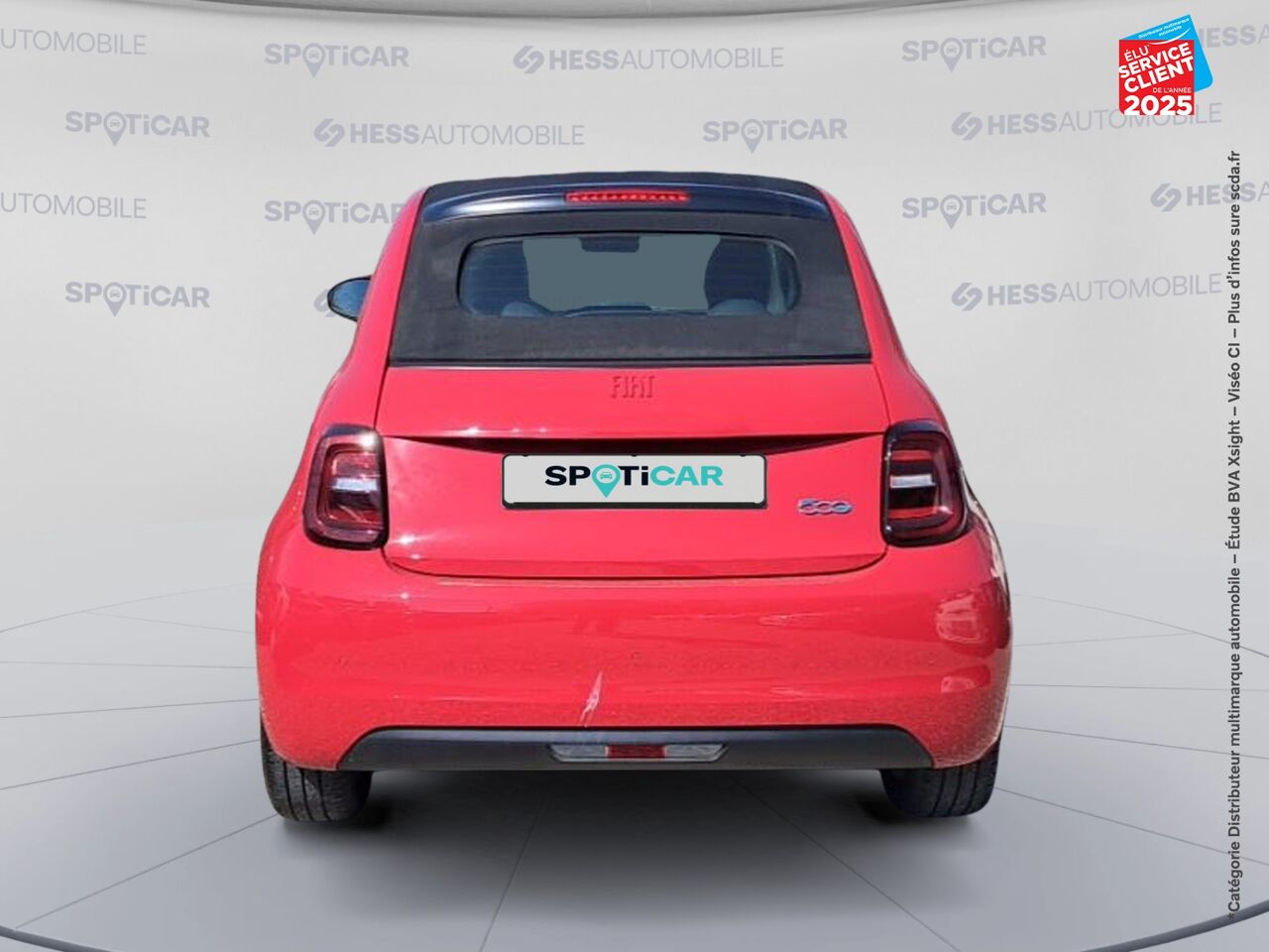 Véhicule d'occasion FIAT 500C E 95CH RED chez Nissan Belfort