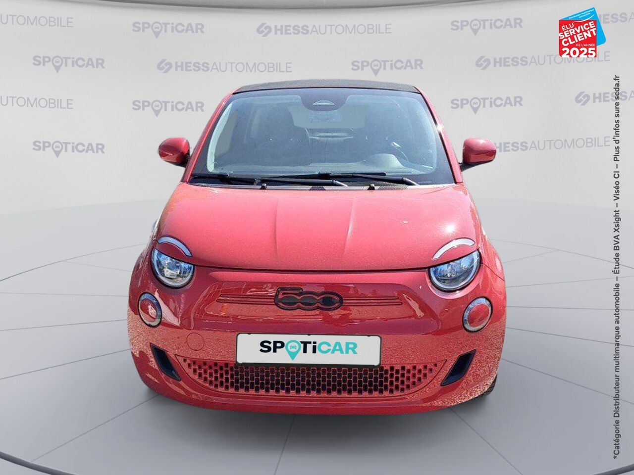 Véhicule d'occasion FIAT 500C E 95CH RED chez Nissan Belfort