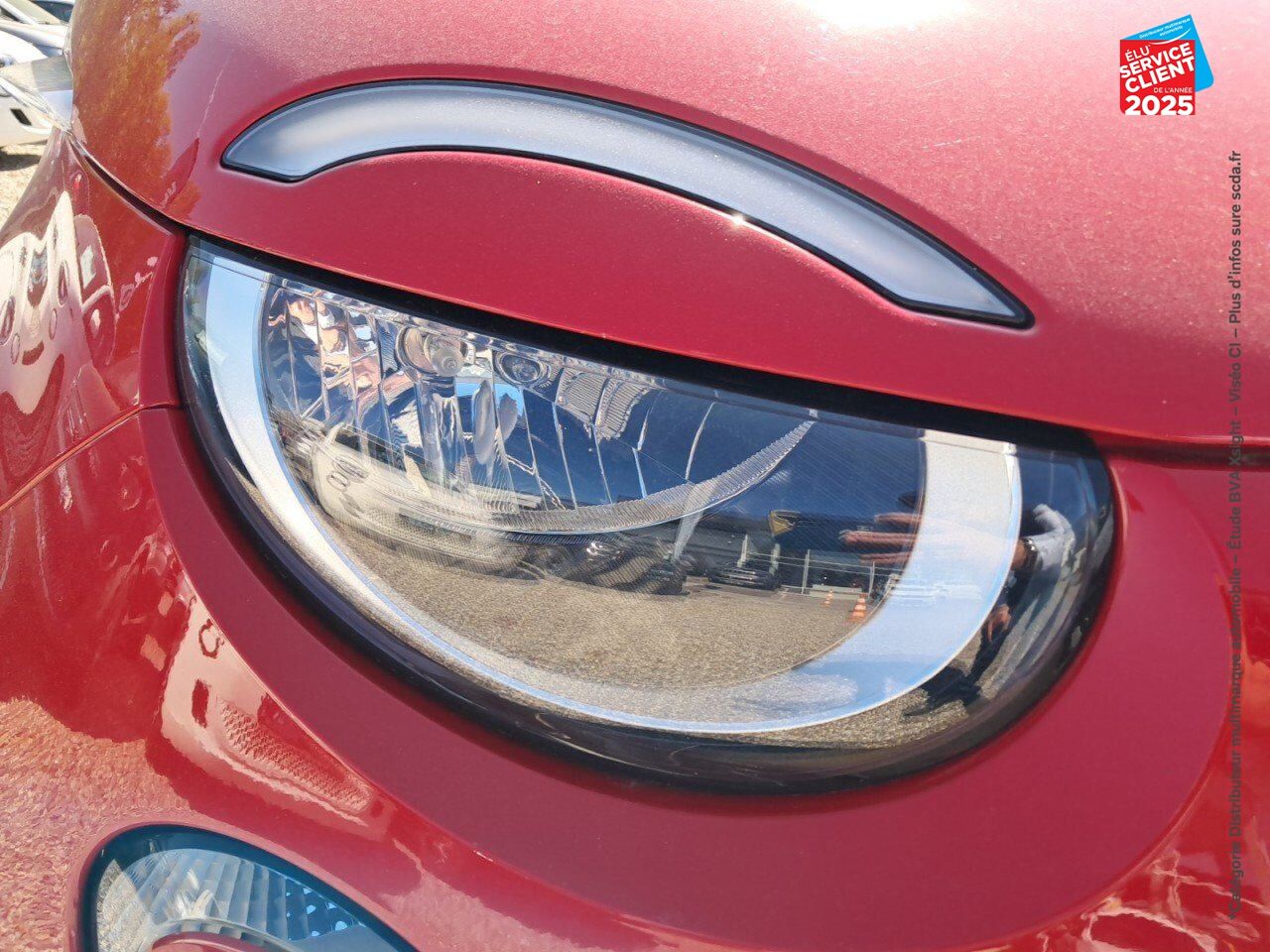 Véhicule d'occasion FIAT 500C E 95CH RED chez Nissan Belfort