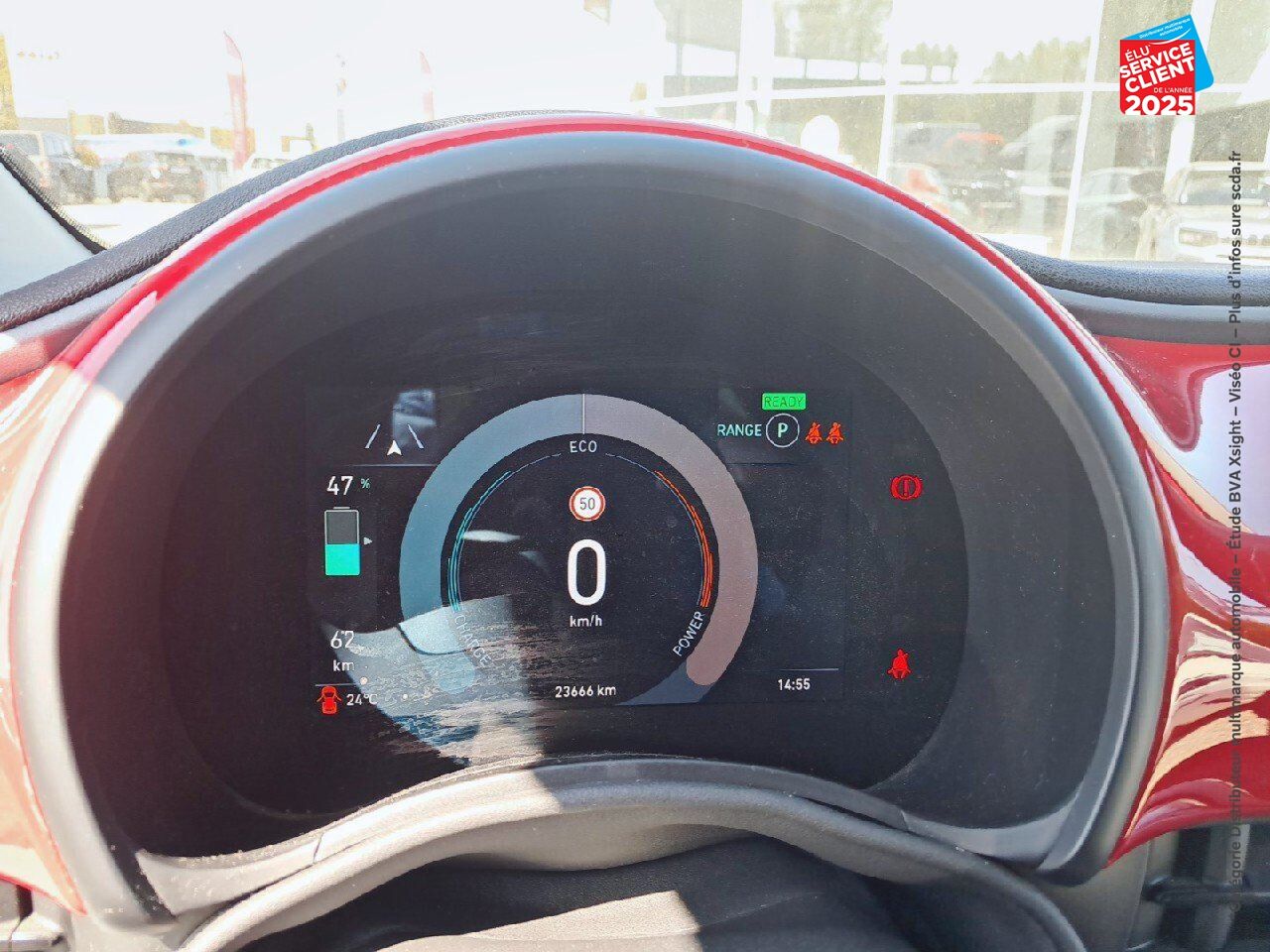 Véhicule d'occasion FIAT 500C E 95CH RED chez Nissan Belfort