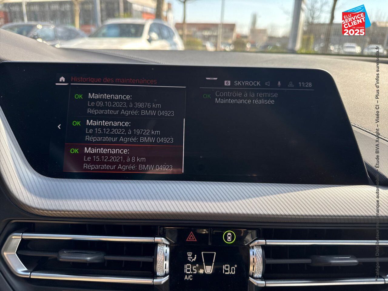 Véhicule d'occasion BMW SERIE 1 120DA XDRIVE 190CH M SPORT chez Toyota Saint Dizier