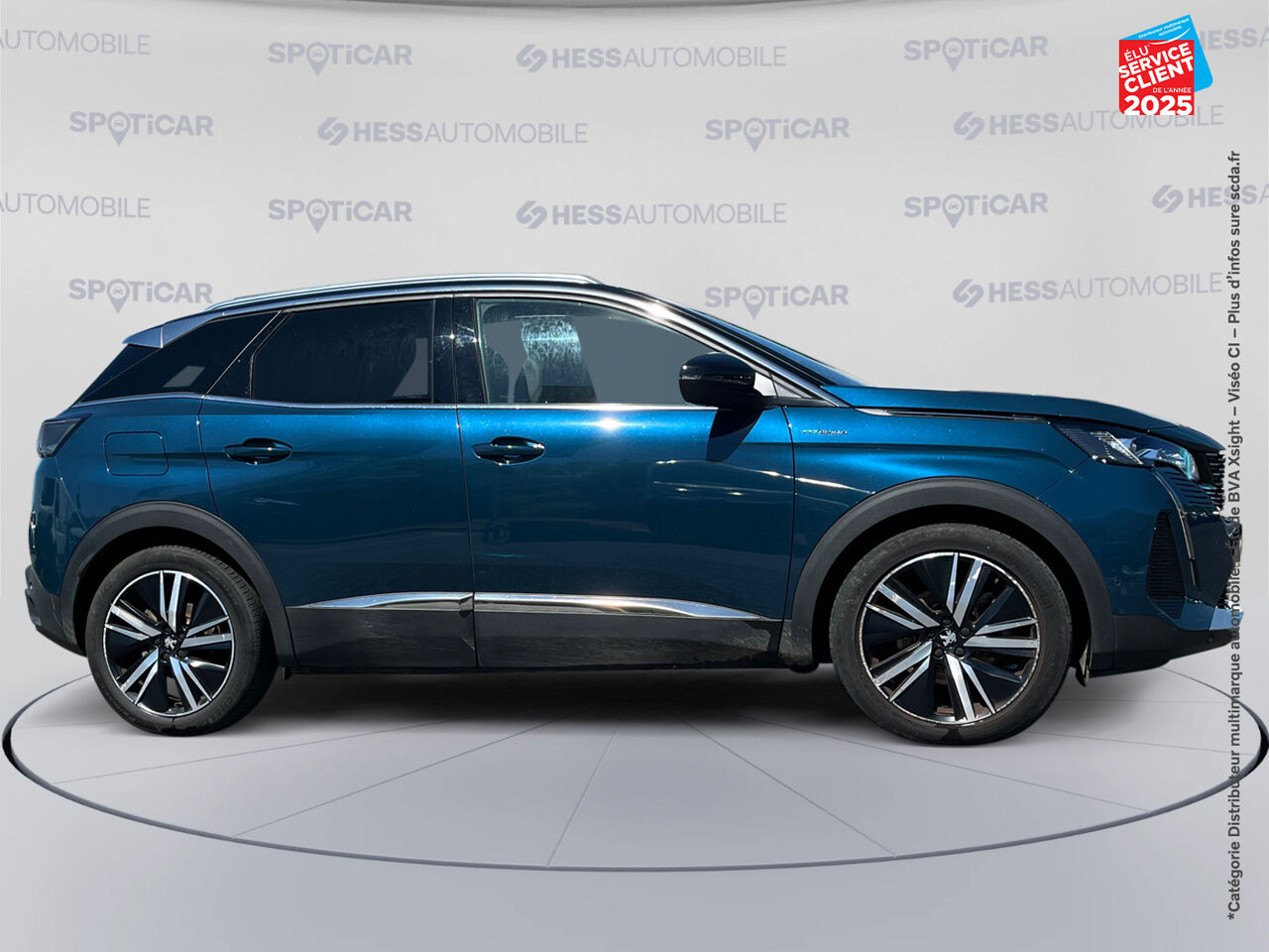 Véhicule d'occasion PEUGEOT 3008 HYBRID4 300CH GT PACK E-EAT8 chez Hyundai Epernay