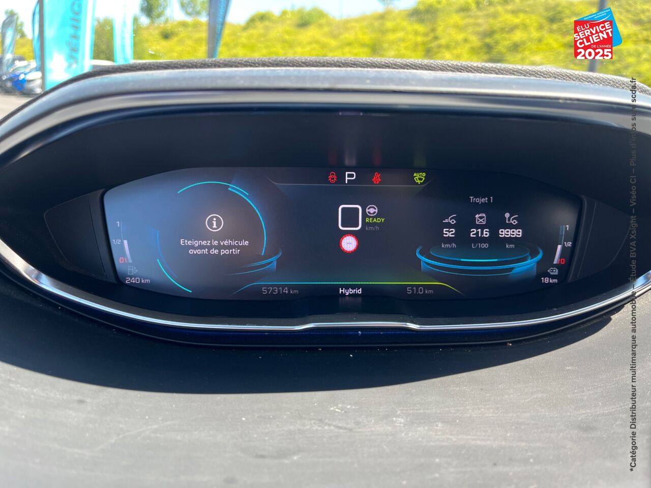 Véhicule d'occasion PEUGEOT 3008 HYBRID4 300CH GT PACK E-EAT8 chez Hyundai Epernay