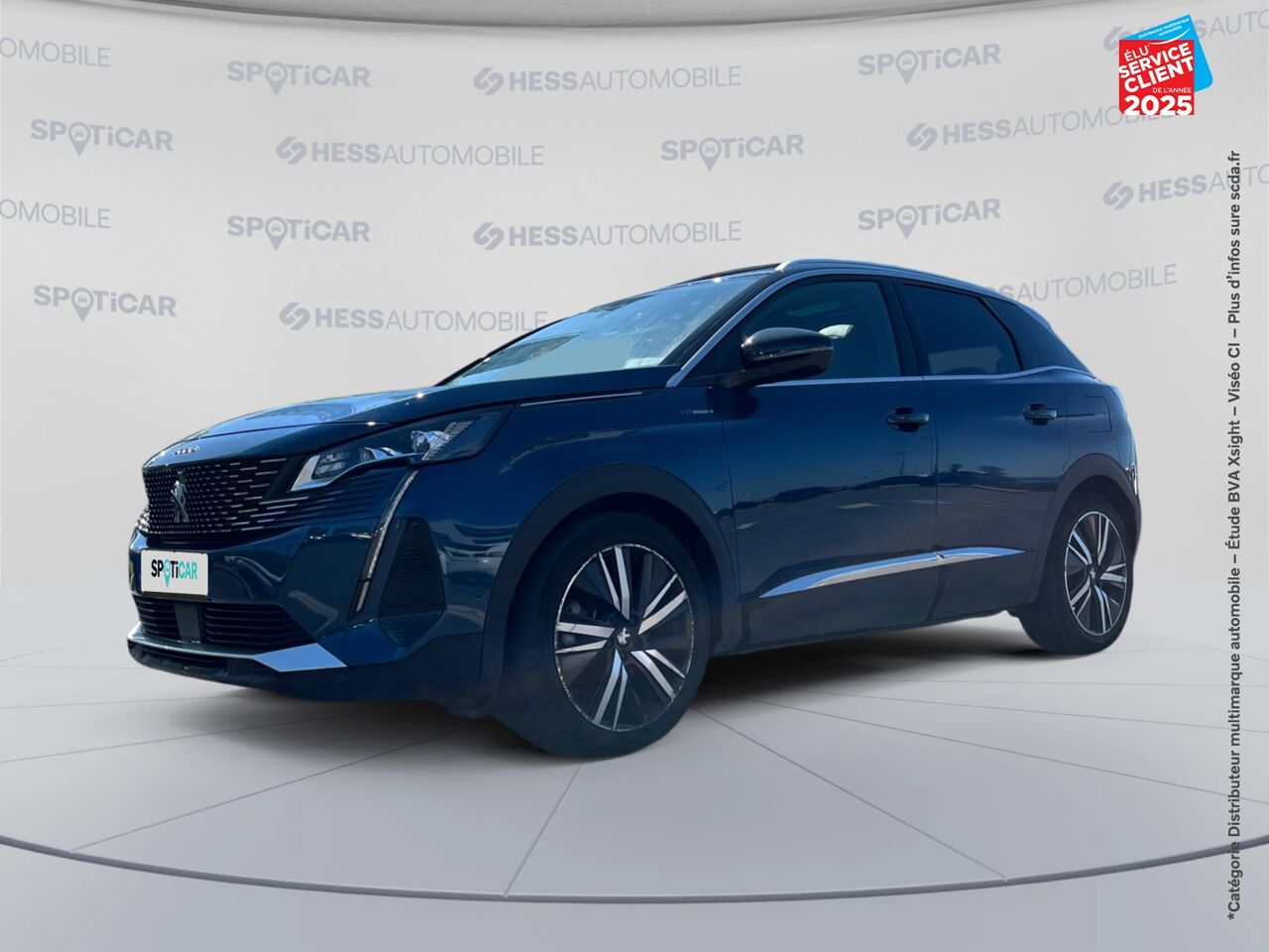 Véhicule d'occasion PEUGEOT 3008 HYBRID4 300CH GT PACK E-EAT8 chez Hyundai Epernay