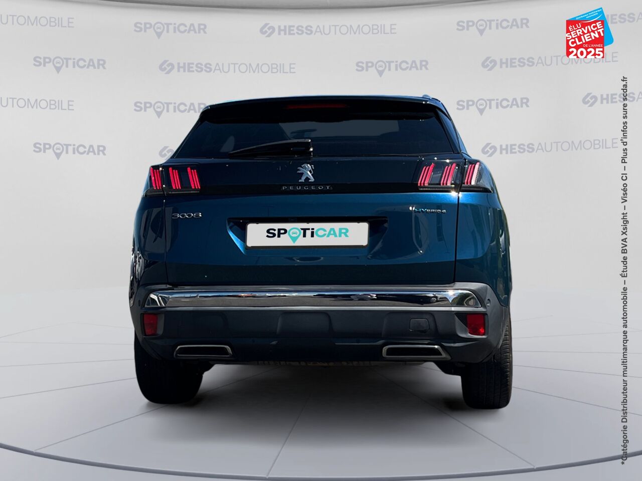 Véhicule d'occasion PEUGEOT 3008 HYBRID4 300CH GT PACK E-EAT8 chez Hyundai Epernay