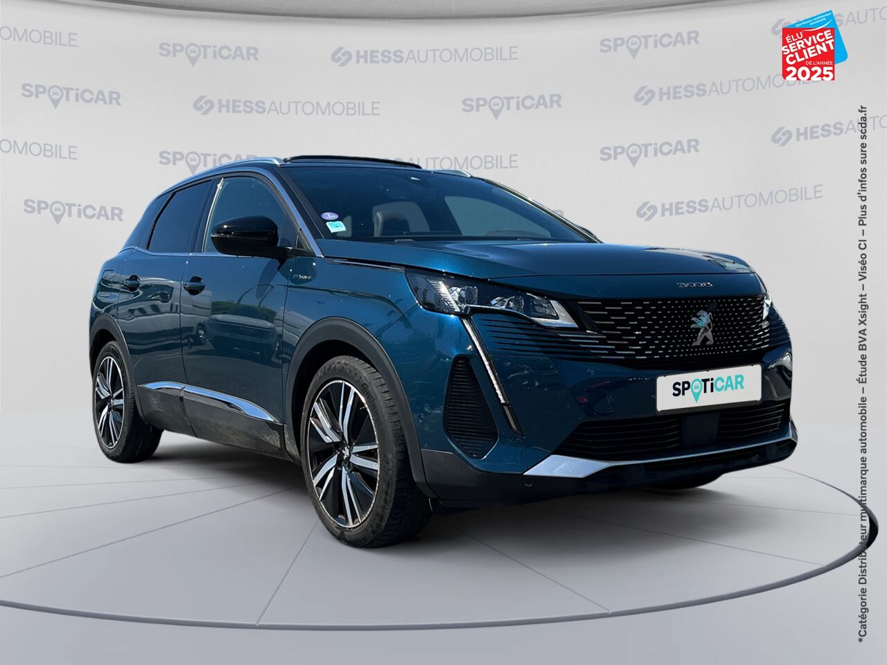 Véhicule d'occasion PEUGEOT 3008 HYBRID4 300CH GT PACK E-EAT8 chez Hyundai Epernay