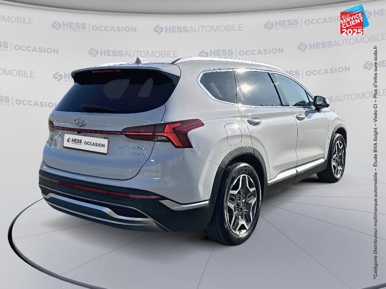Véhicule d'occasion HYUNDAI SANTA FE 1.6 T-GDI 265CH PLUG-IN EXECUTIVE BVA6 HTRAC TOUVRANT CUIR CAMERA chez Hyundai Epernay