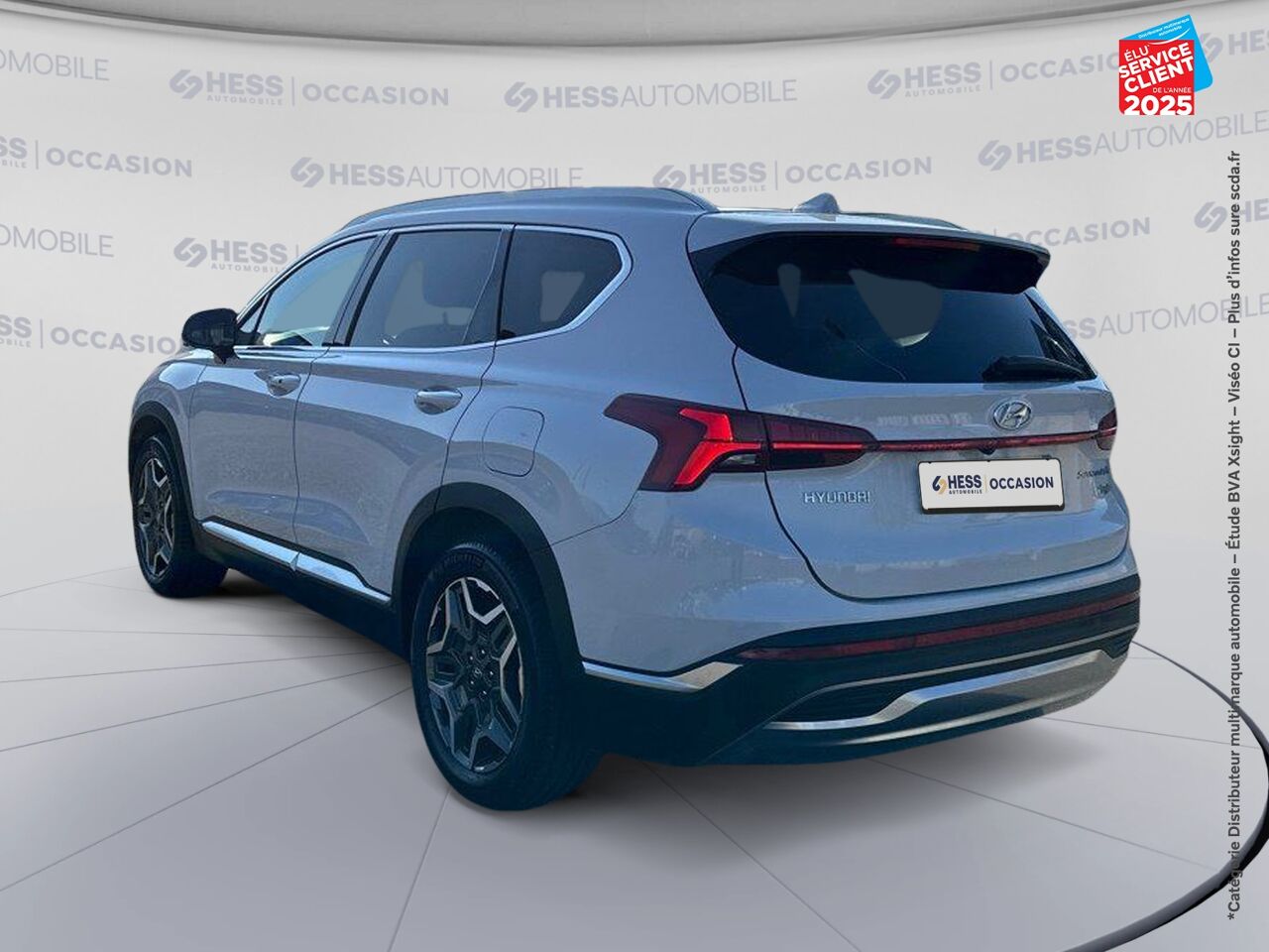 Véhicule d'occasion HYUNDAI SANTA FE 1.6 T-GDI 265CH PLUG-IN EXECUTIVE BVA6 HTRAC TOUVRANT CUIR CAMERA chez Hyundai Epernay