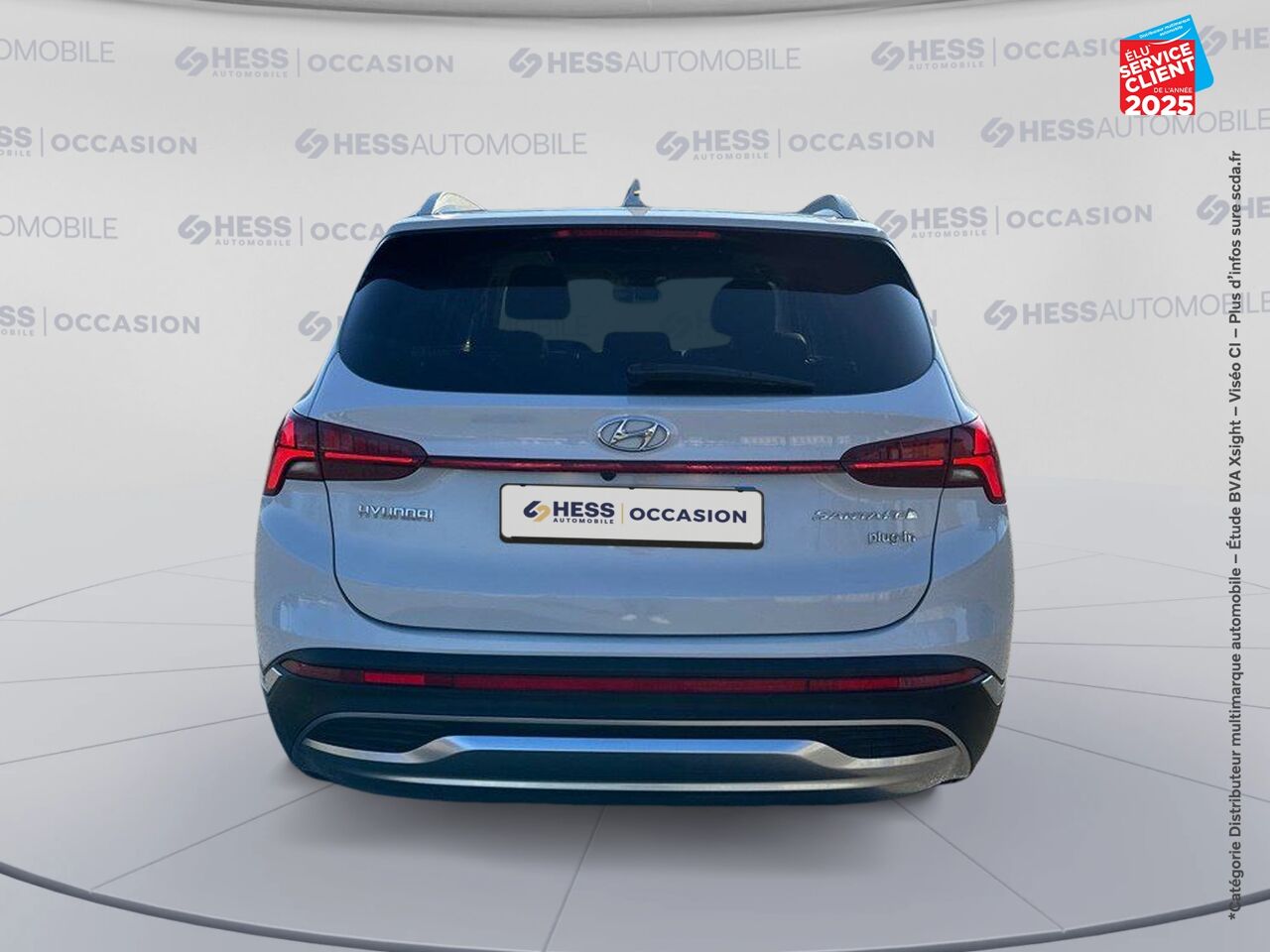 Véhicule d'occasion HYUNDAI SANTA FE 1.6 T-GDI 265CH PLUG-IN EXECUTIVE BVA6 HTRAC TOUVRANT CUIR CAMERA chez Hyundai Epernay