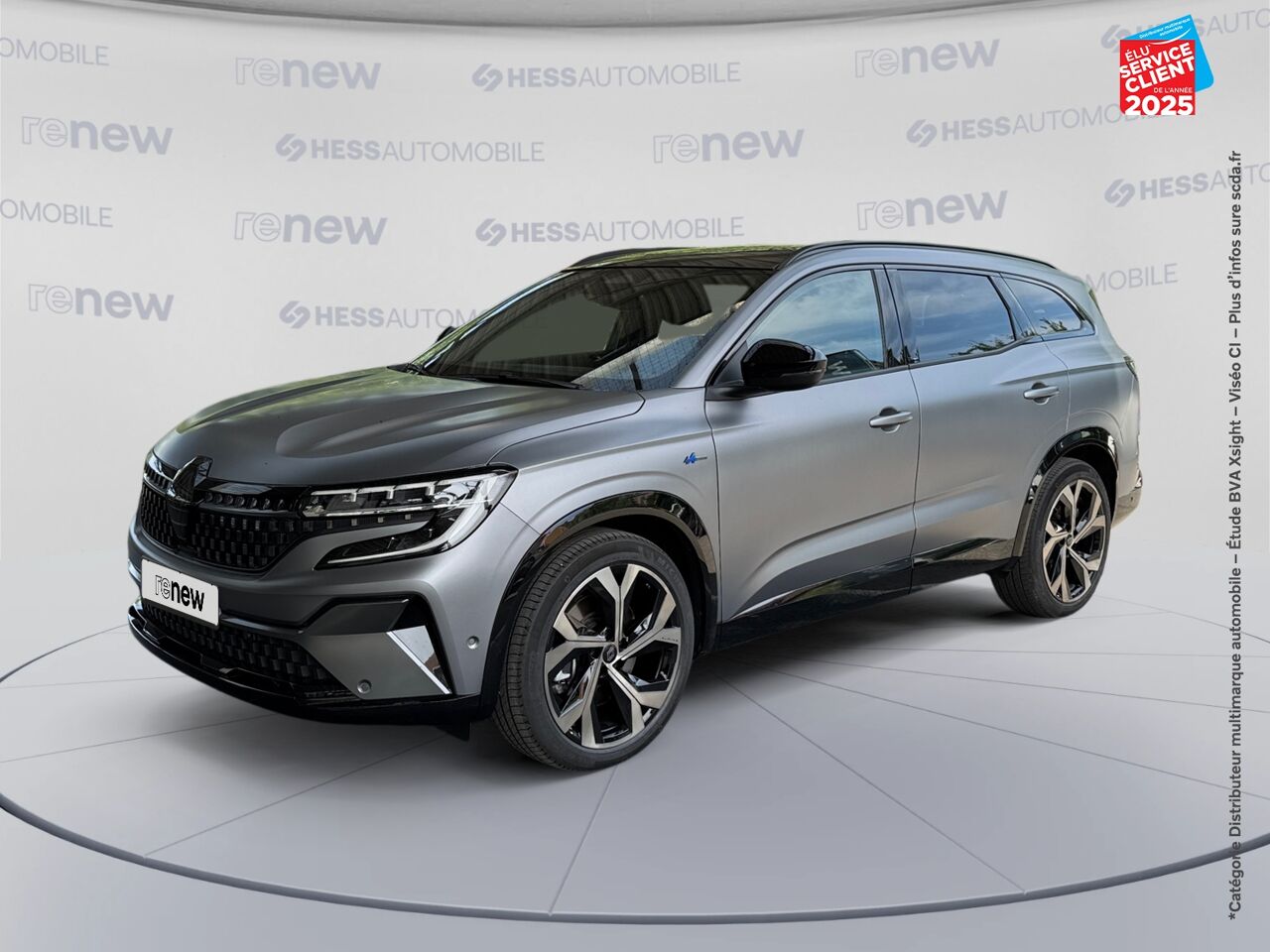 Véhicule d'occasion RENAULT ESPACE 1.2 E-TECH FULL HYBRID 200CH ESPRIT ALPINE chez Renault Colmar