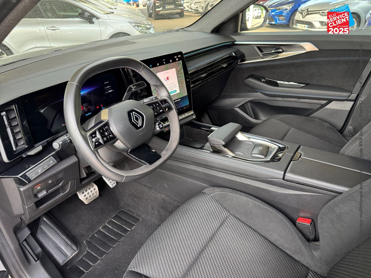Véhicule d'occasion RENAULT ESPACE 1.2 E-TECH FULL HYBRID 200CH ESPRIT ALPINE chez Renault Colmar