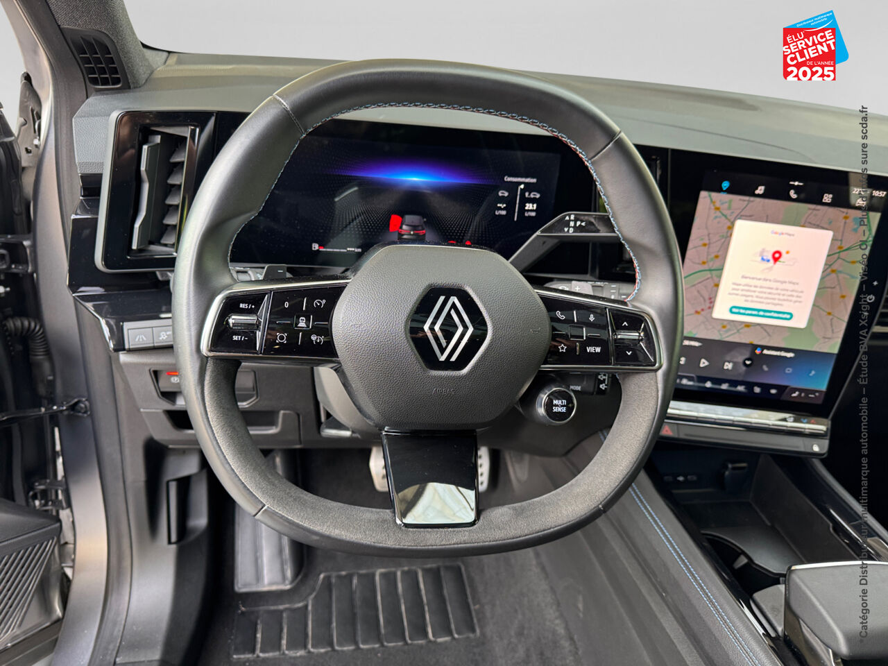 Véhicule d'occasion RENAULT ESPACE 1.2 E-TECH FULL HYBRID 200CH ESPRIT ALPINE chez Renault Colmar