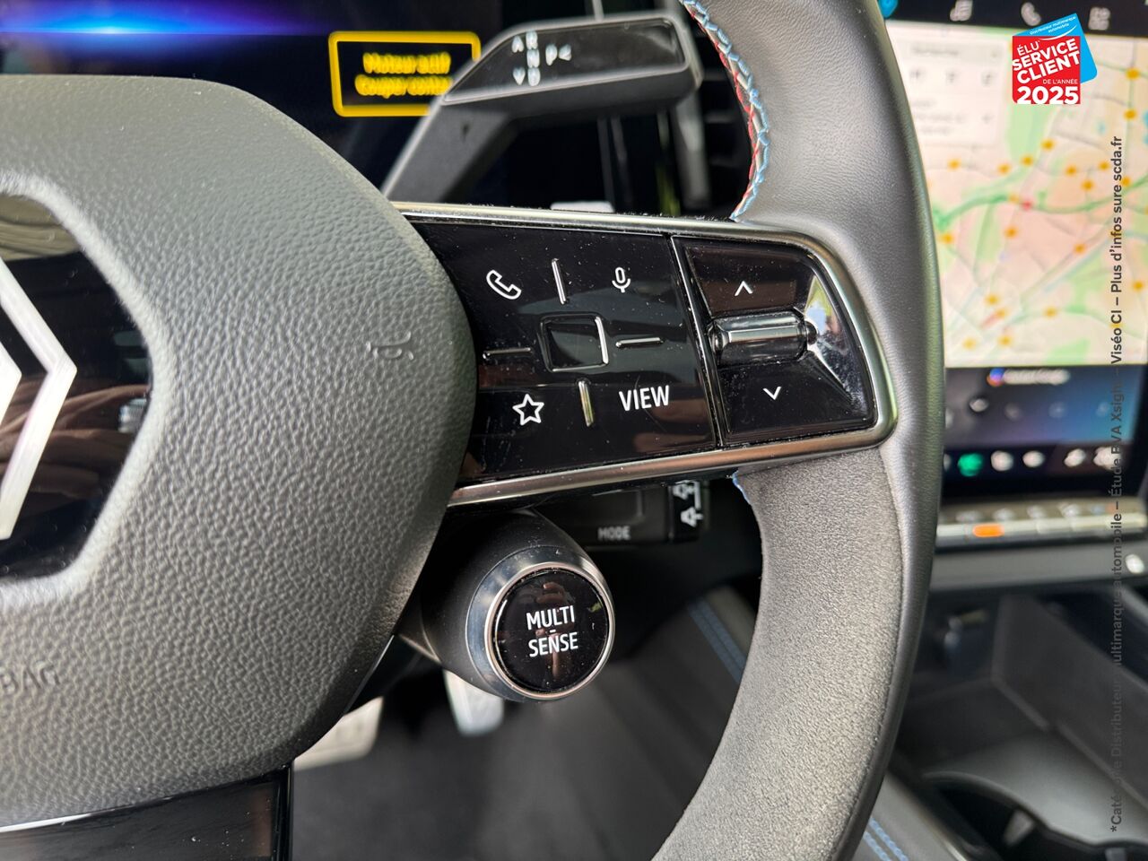 Véhicule d'occasion RENAULT ESPACE 1.2 E-TECH FULL HYBRID 200CH ESPRIT ALPINE chez Renault Colmar