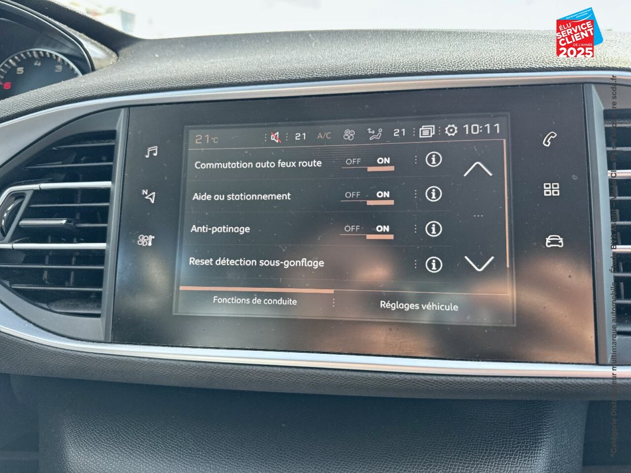 Véhicule d'occasion PEUGEOT 308 1.2 PURETECH 130CH 6.C S/S ALLURE GPS CAMERA CARPLAY chez Renault Saint-Louis