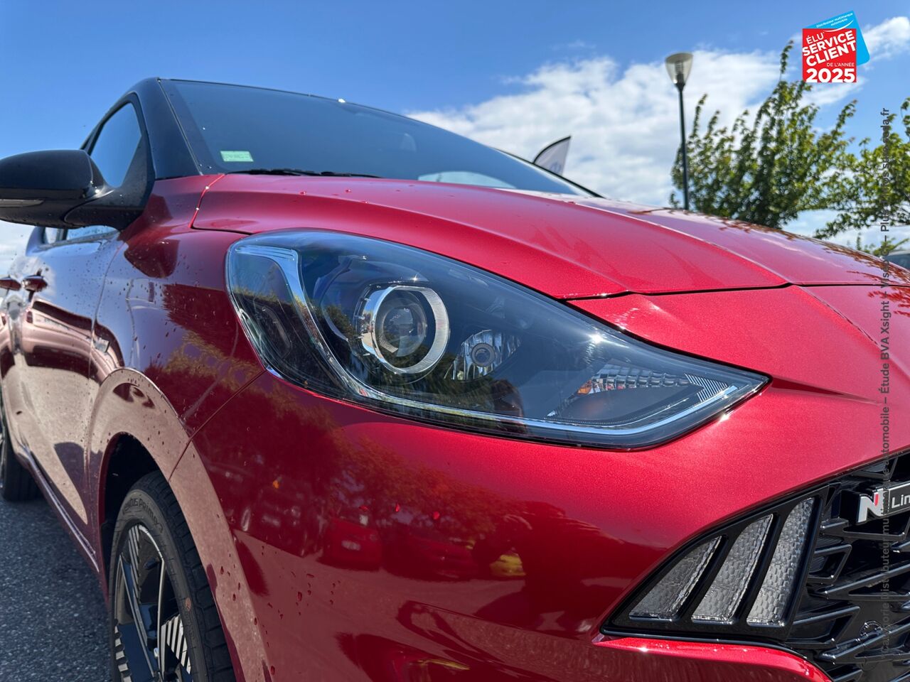 Véhicule d'occasion HYUNDAI I10 1.0 T-GDI 90CH N LINE chez Renault Sélestat