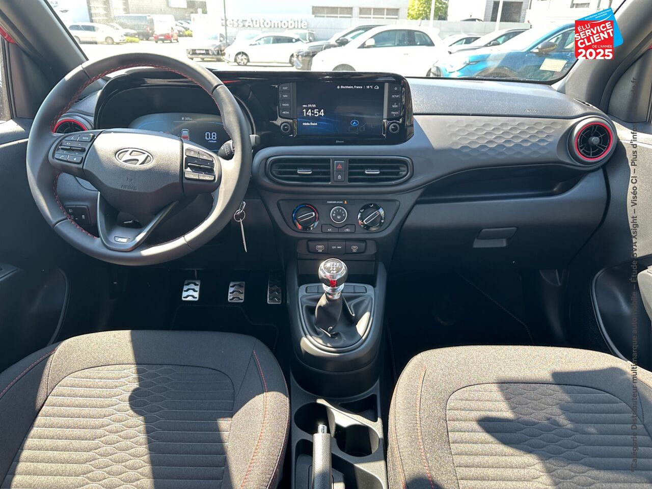 Véhicule d'occasion HYUNDAI I10 1.0 T-GDI 90CH N LINE chez Renault Sélestat