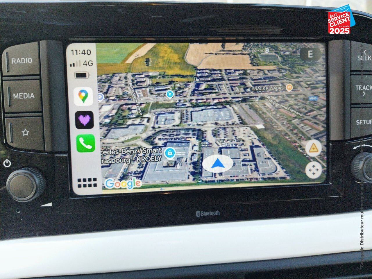 Véhicule d'occasion HYUNDAI I10 1.0 67CH ECO CREATIVE BVR CAMERA CARPLAY chez Toyota Sarreguemines