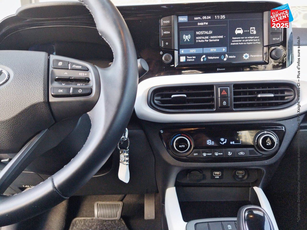Véhicule d'occasion HYUNDAI I10 1.0 67CH ECO CREATIVE BVR CAMERA CARPLAY chez Toyota Sarreguemines