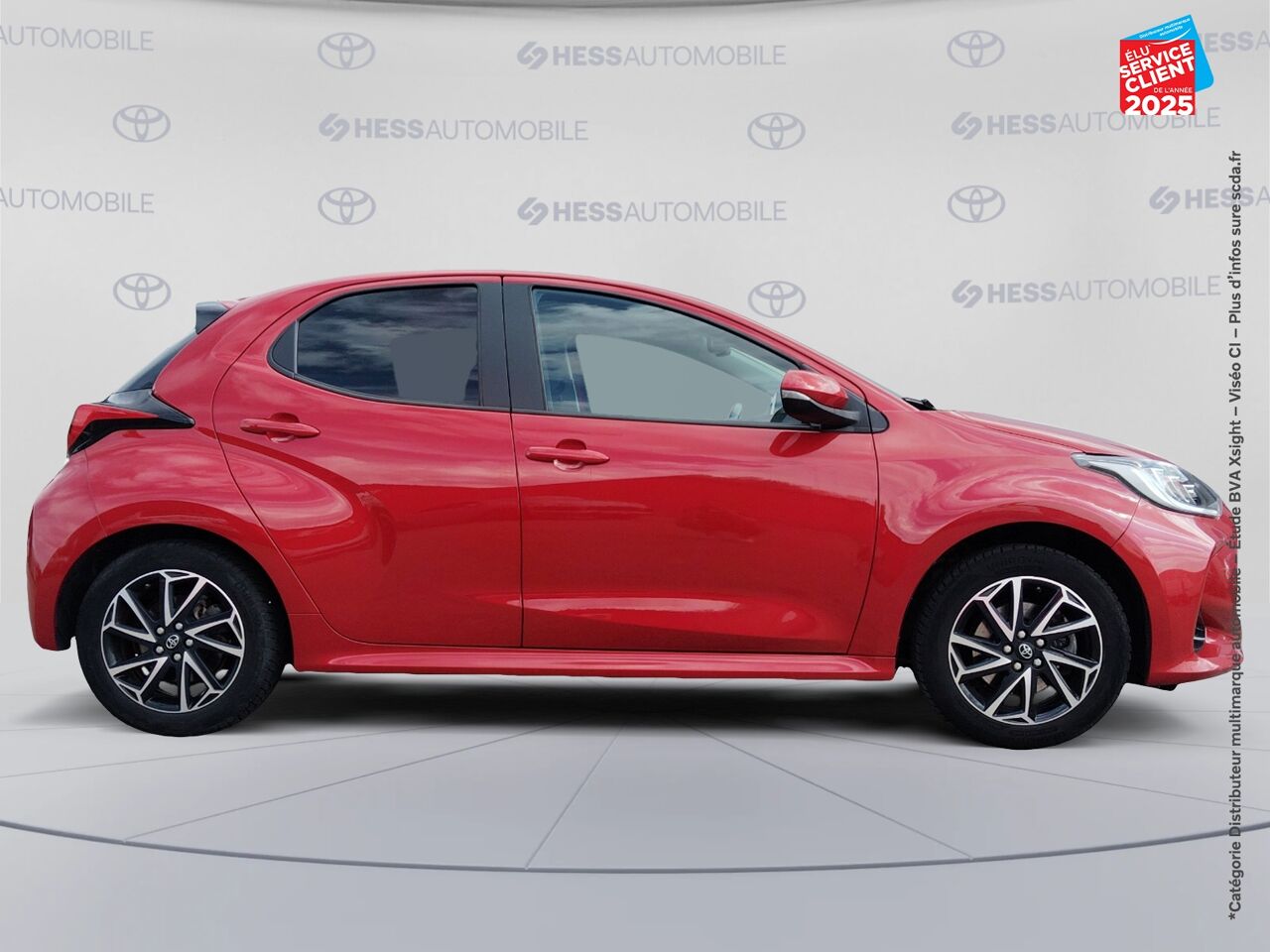 Véhicule d'occasion TOYOTA YARIS 116H DESIGN 5P MY21 chez Renault Sélestat