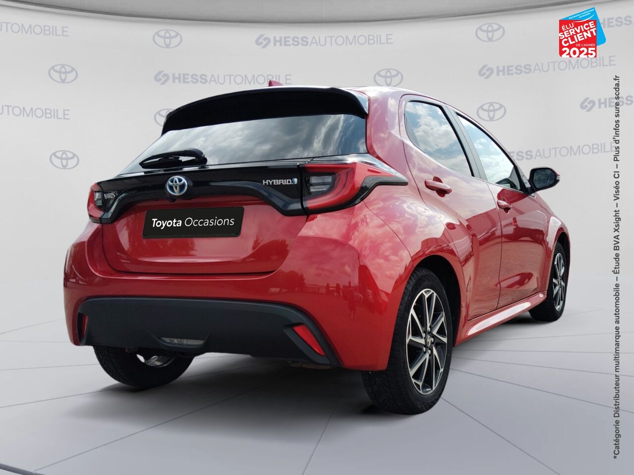 Véhicule d'occasion TOYOTA YARIS 116H DESIGN 5P MY21 chez Renault Sélestat
