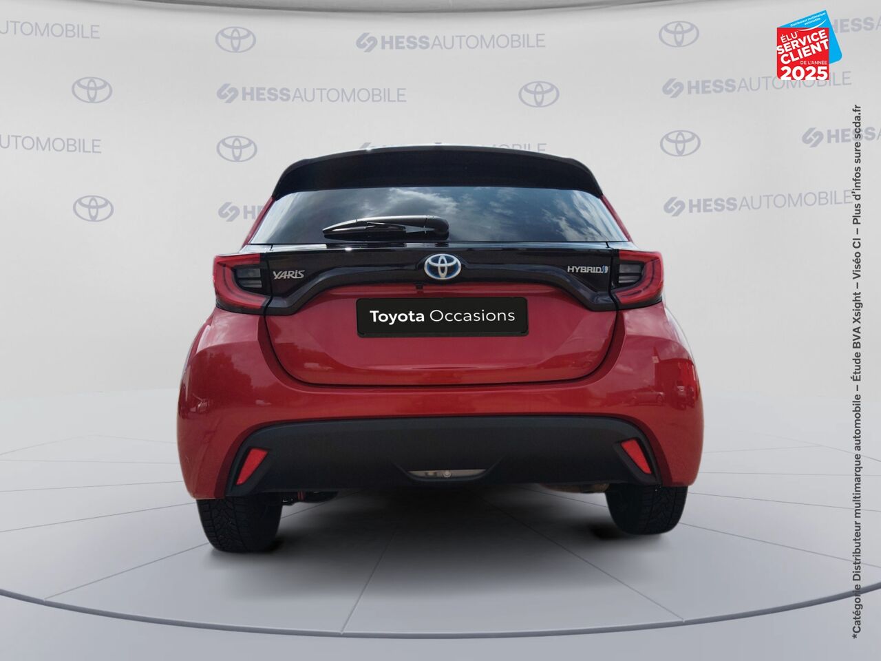 Véhicule d'occasion TOYOTA YARIS 116H DESIGN 5P MY21 chez Renault Sélestat
