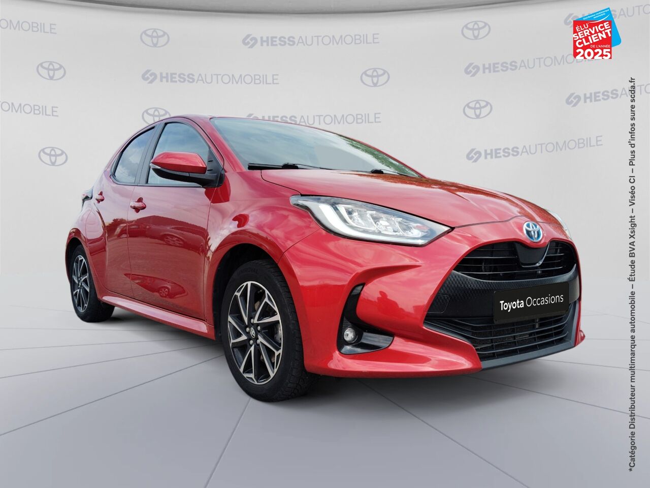 Véhicule d'occasion TOYOTA YARIS 116H DESIGN 5P MY21 chez Renault Sélestat