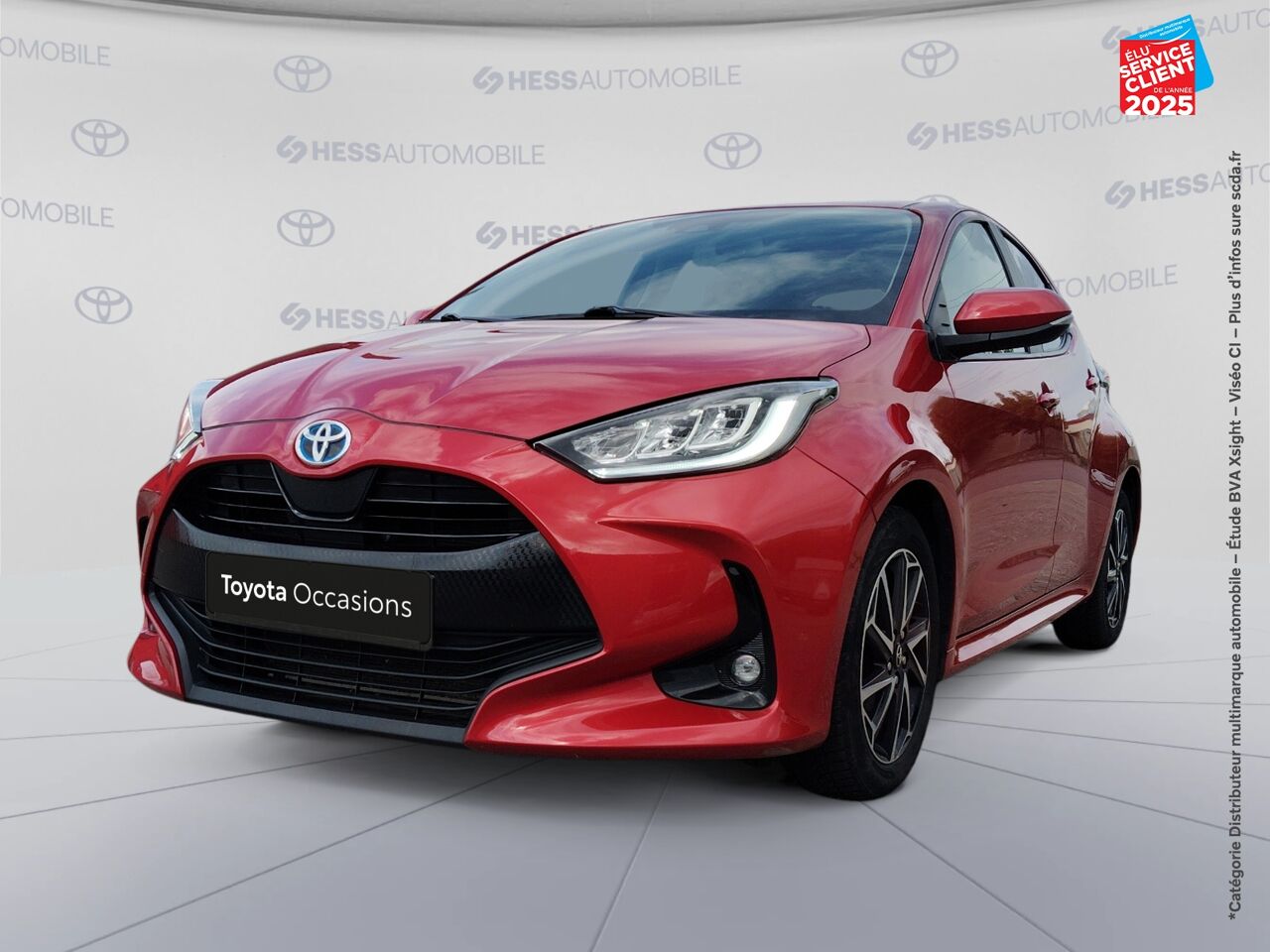 Véhicule d'occasion TOYOTA YARIS 116H DESIGN 5P MY21 chez Renault Sélestat