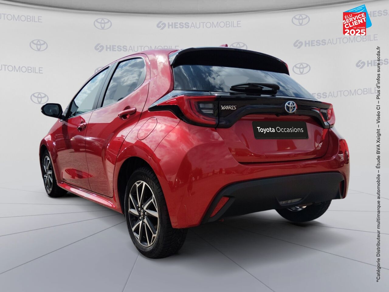 Véhicule d'occasion TOYOTA YARIS 116H DESIGN 5P MY21 chez Renault Sélestat