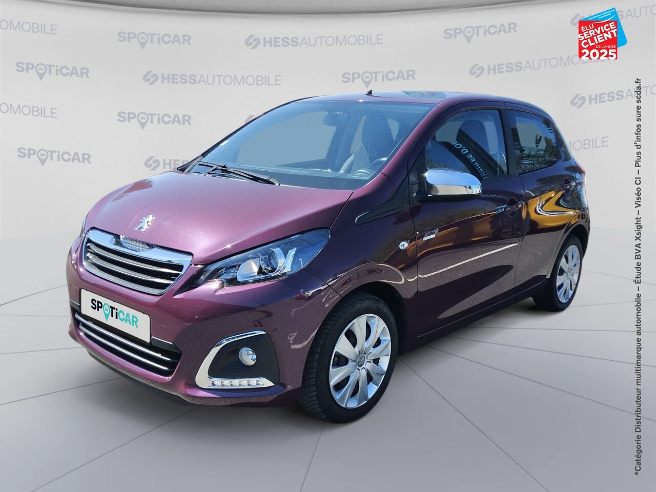 Véhicule d'occasion PEUGEOT 108 1.0 VTI STYLE 5P chez Renault Saint-Louis