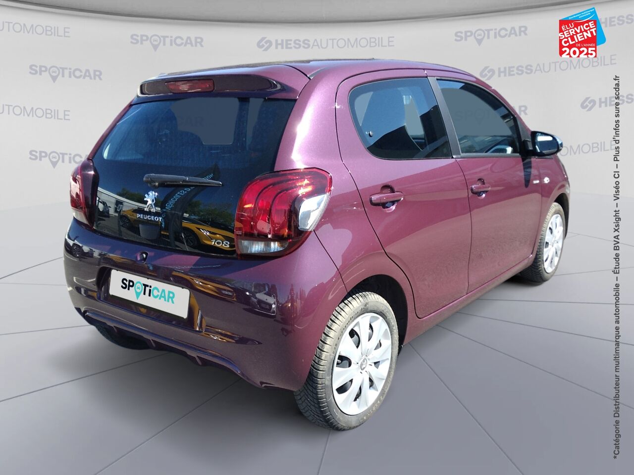 Véhicule d'occasion PEUGEOT 108 1.0 VTI STYLE 5P chez Renault Saint-Louis