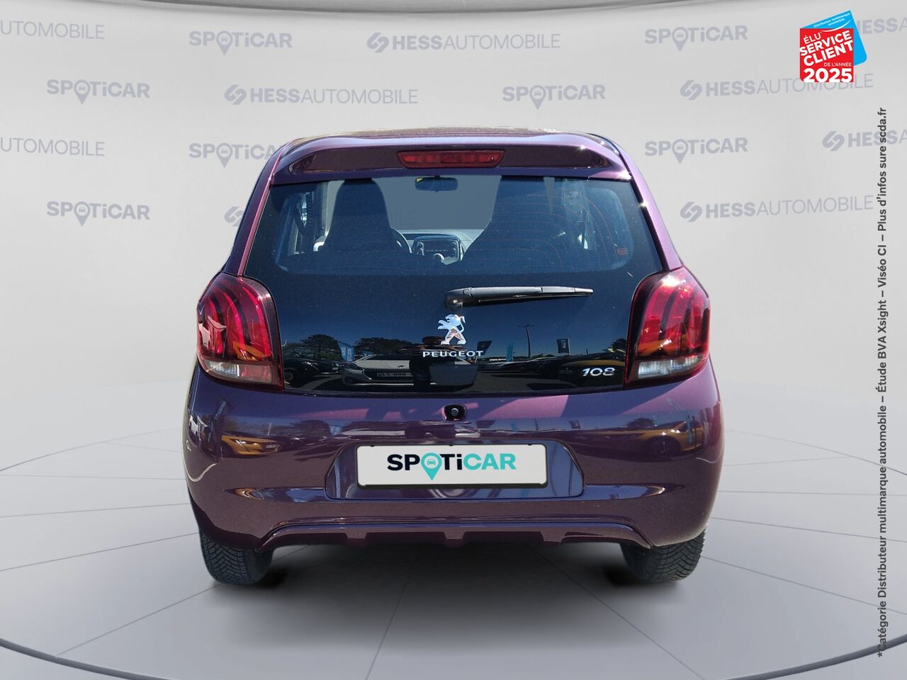 Véhicule d'occasion PEUGEOT 108 1.0 VTI STYLE 5P chez Renault Saint-Louis