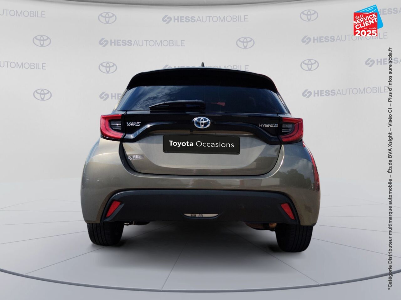 Véhicule d'occasion TOYOTA YARIS 116H DESIGN 5P MY22 CAMERA chez Toyota Sarreguemines
