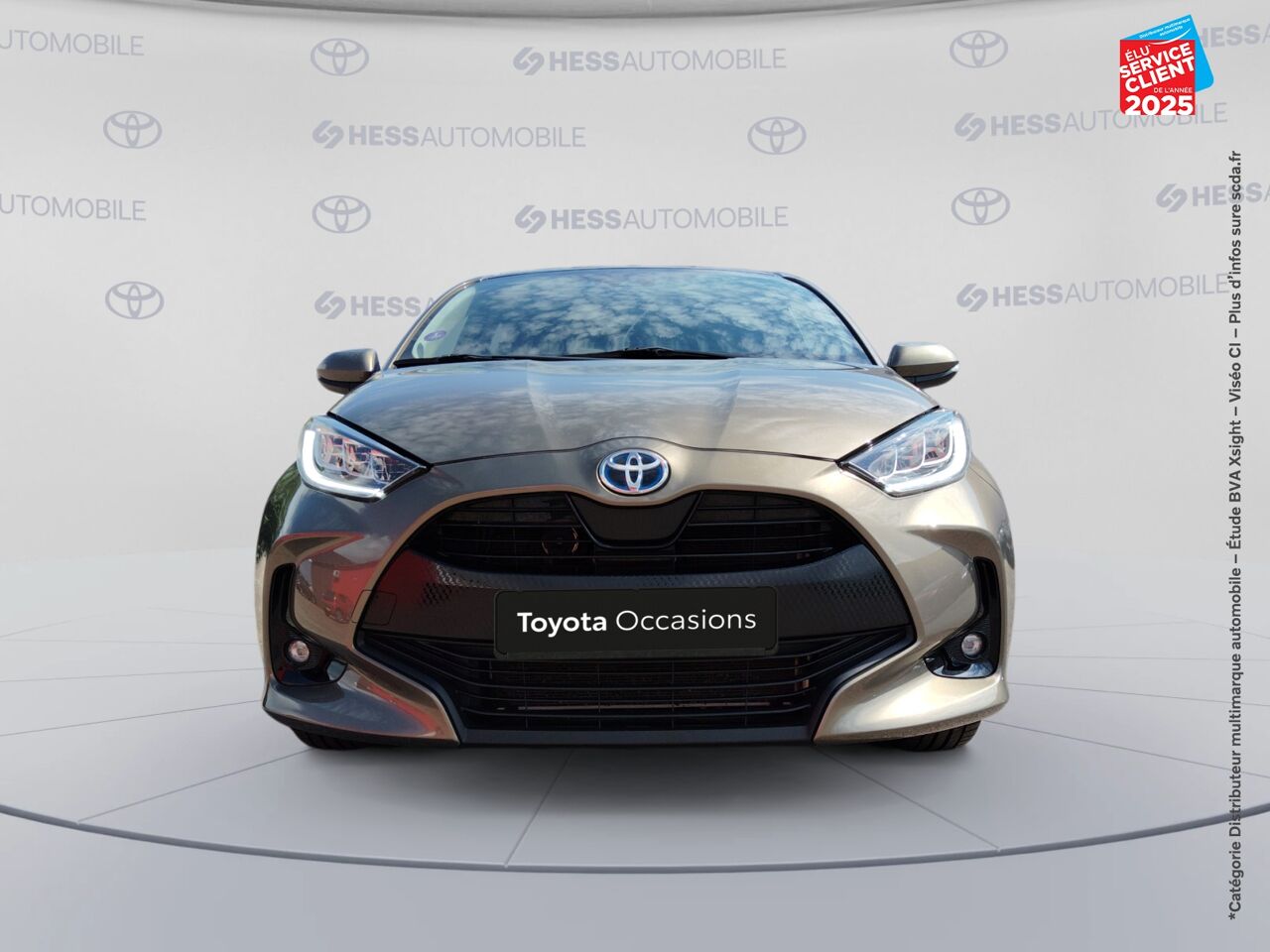 Véhicule d'occasion TOYOTA YARIS 116H DESIGN 5P MY22 CAMERA chez Toyota Sarreguemines