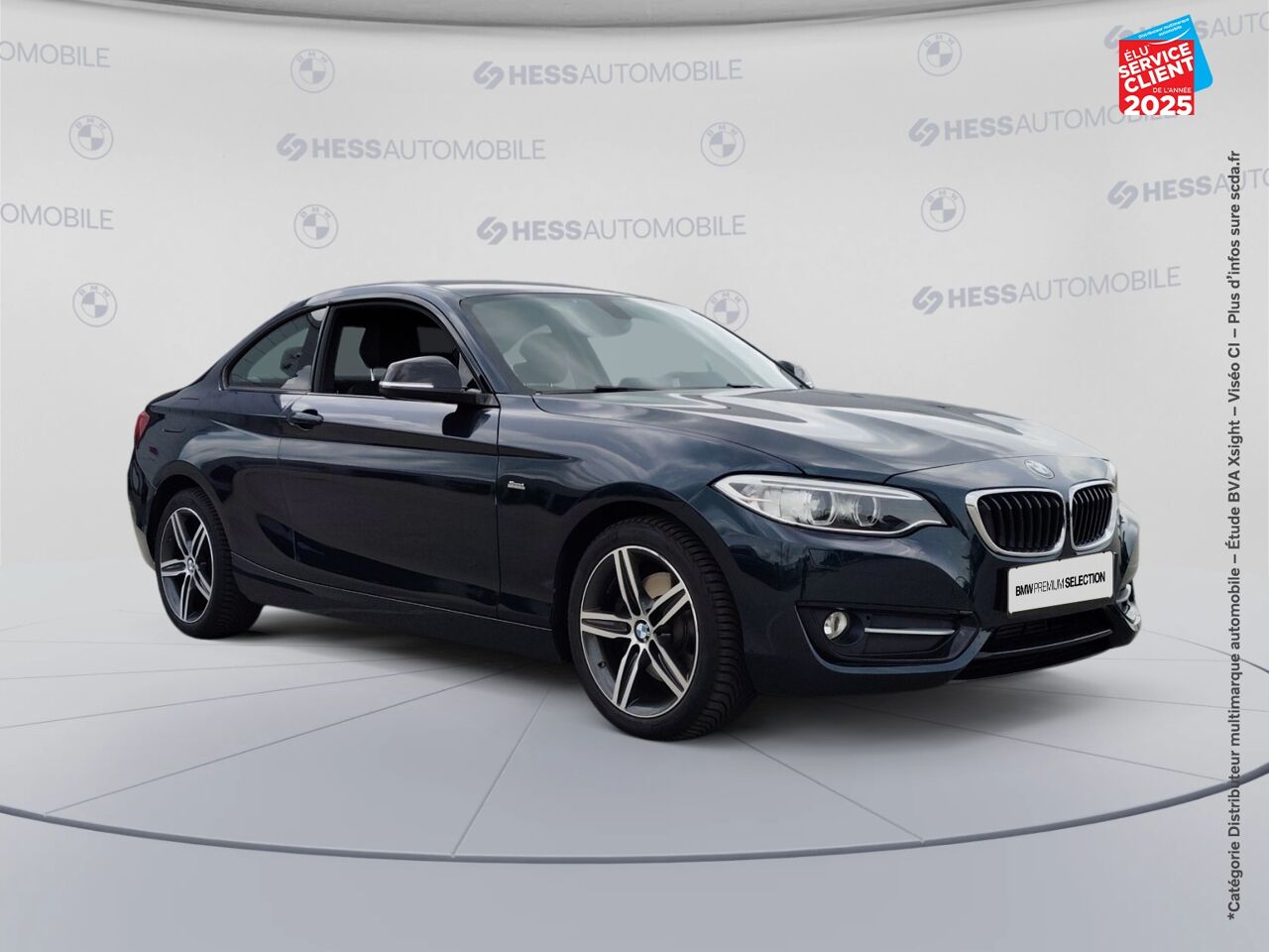 Véhicule d'occasion BMW SERIE 2 COUPE 220DA XDRIVE 190CH SPORT chez BMW Pontarlier