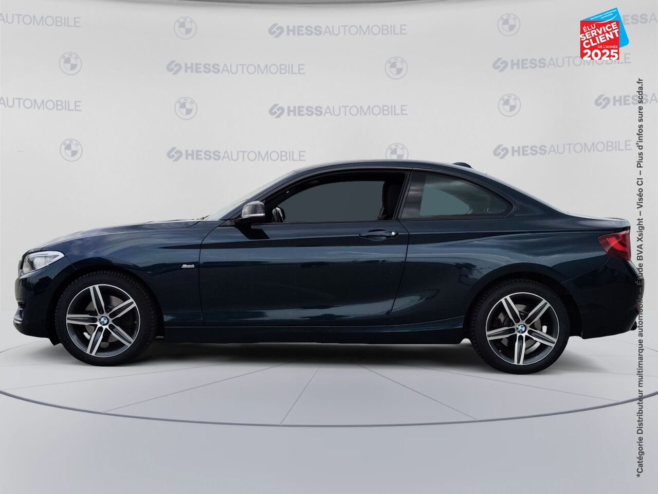 Véhicule d'occasion BMW SERIE 2 COUPE 220DA XDRIVE 190CH SPORT chez BMW Pontarlier