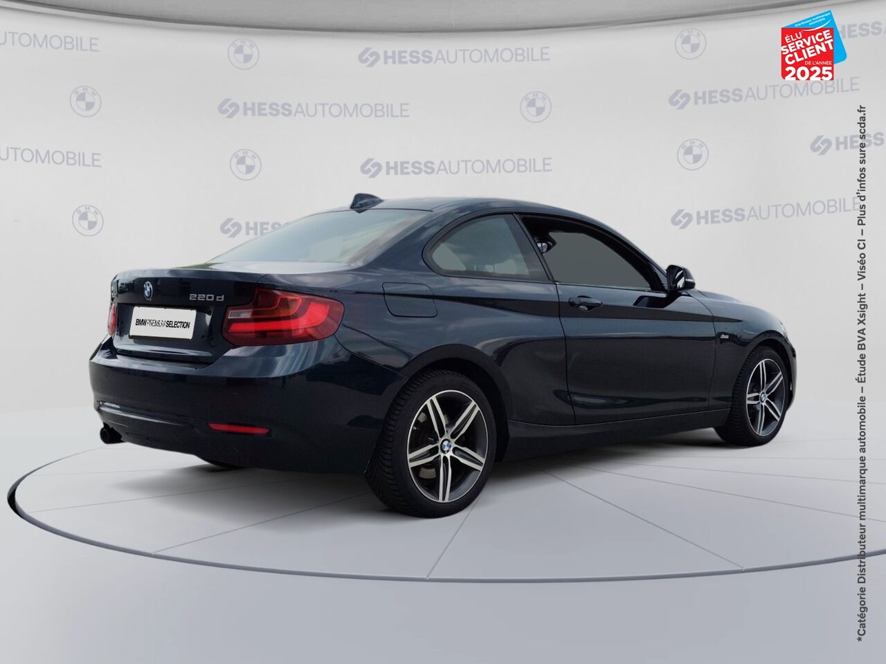 Véhicule d'occasion BMW SERIE 2 COUPE 220DA XDRIVE 190CH SPORT chez BMW Pontarlier