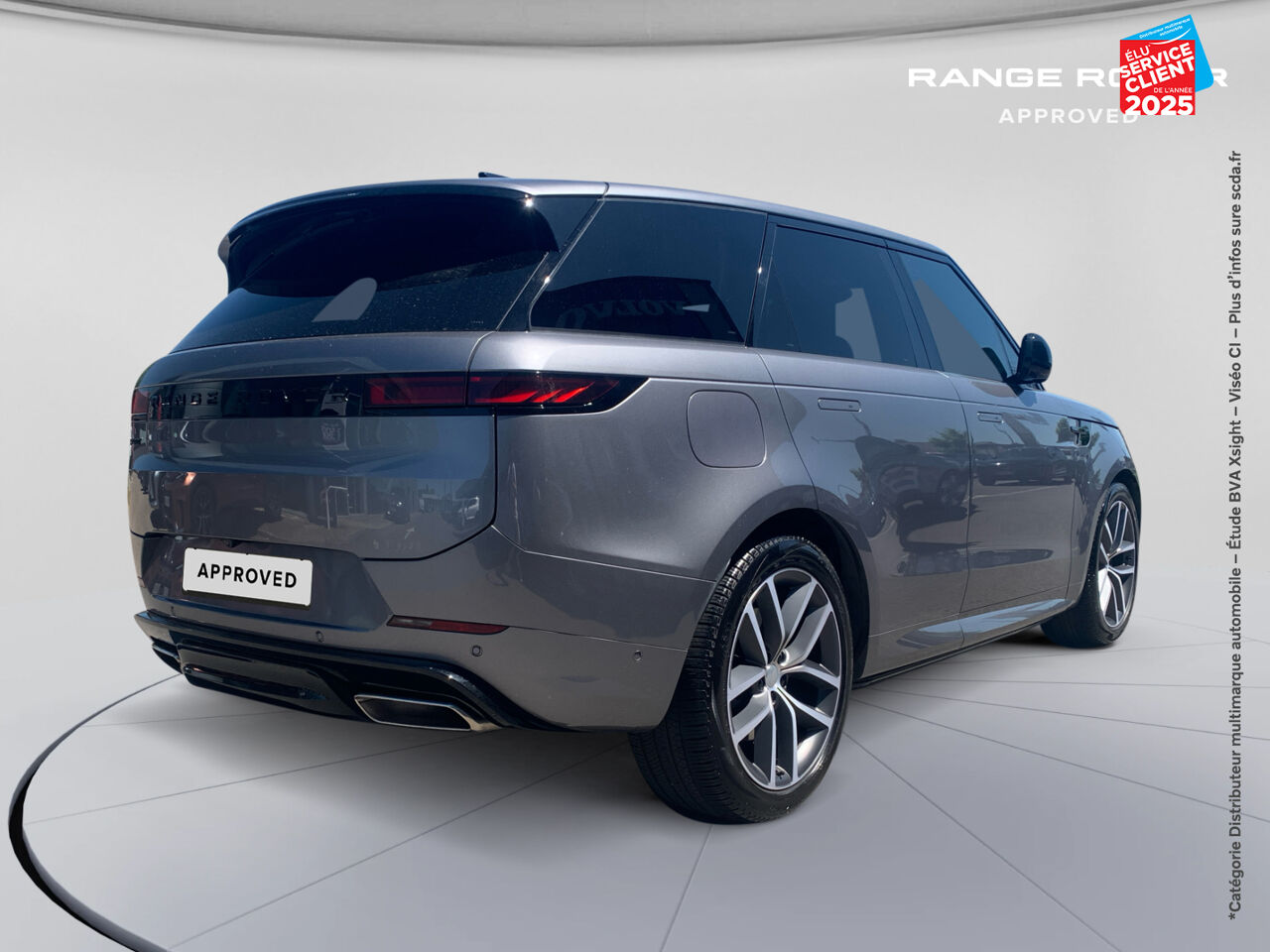 Véhicule d'occasion LAND-ROVER RANGE ROVER SPORT 3.0 P460E 460CH PHEV DYNAMIC SE TOUVRANT SIEGE CHAUF CAMERA GPS chez Renault Colmar