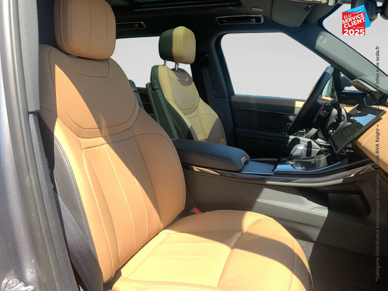 Véhicule d'occasion LAND-ROVER RANGE ROVER SPORT 3.0 P460E 460CH PHEV DYNAMIC SE TOUVRANT SIEGE CHAUF CAMERA GPS chez Renault Colmar