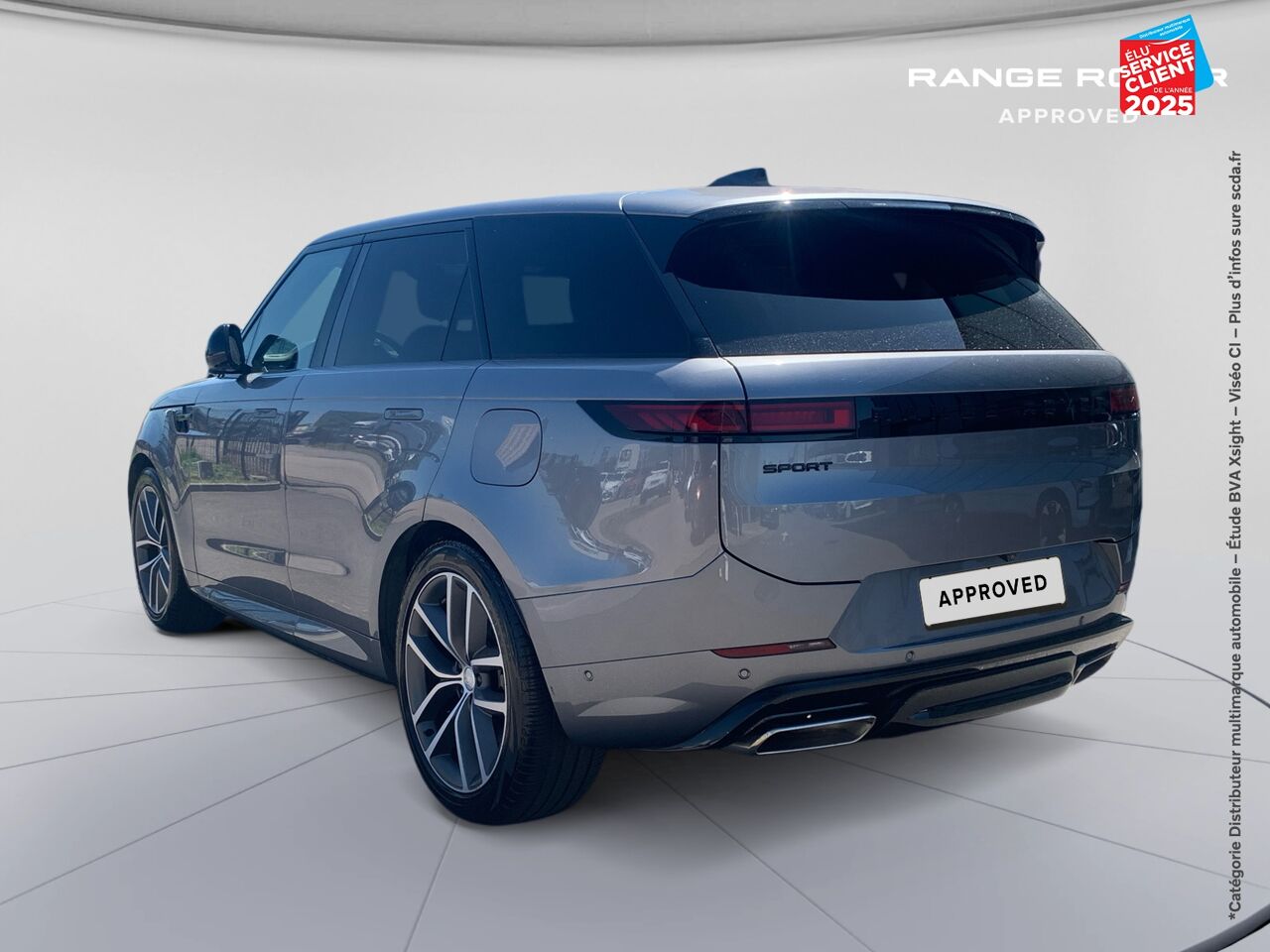 Véhicule d'occasion LAND-ROVER RANGE ROVER SPORT 3.0 P460E 460CH PHEV DYNAMIC SE TOUVRANT SIEGE CHAUF CAMERA GPS chez Renault Colmar