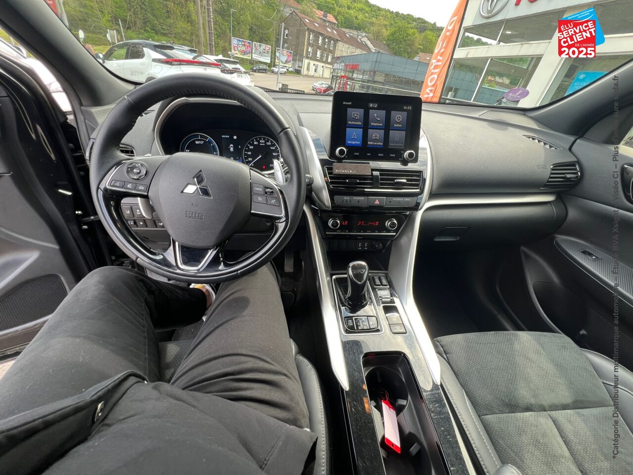 Véhicule d'occasion MITSUBISHI ECLIPSE CROSS 2.4 MIVEC PHEV 188CH INTENSE DESIGN 4WD CAMERA chez Renault Colmar
