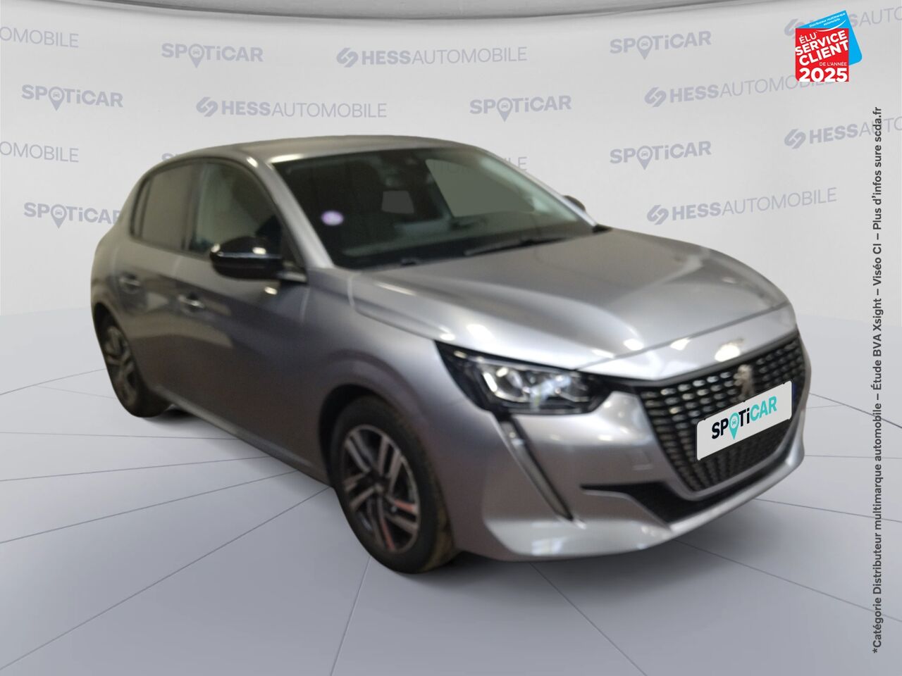 Véhicule d'occasion PEUGEOT 208 1.2 PURETECH 100CH SS ALLURE PACK chez Dacia Montbéliard