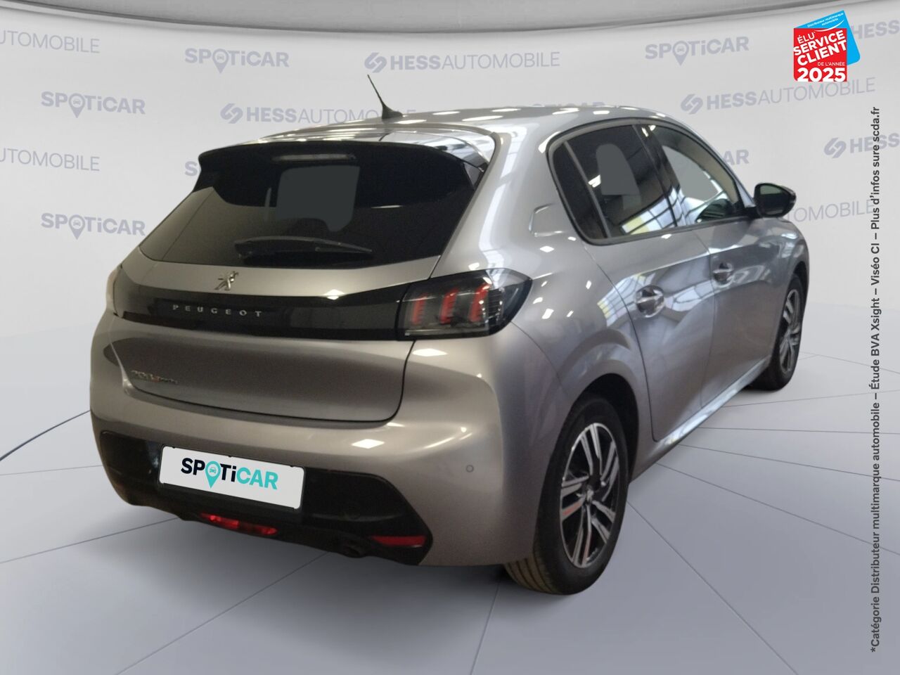 Véhicule d'occasion PEUGEOT 208 1.2 PURETECH 100CH SS ALLURE PACK chez Dacia Montbéliard