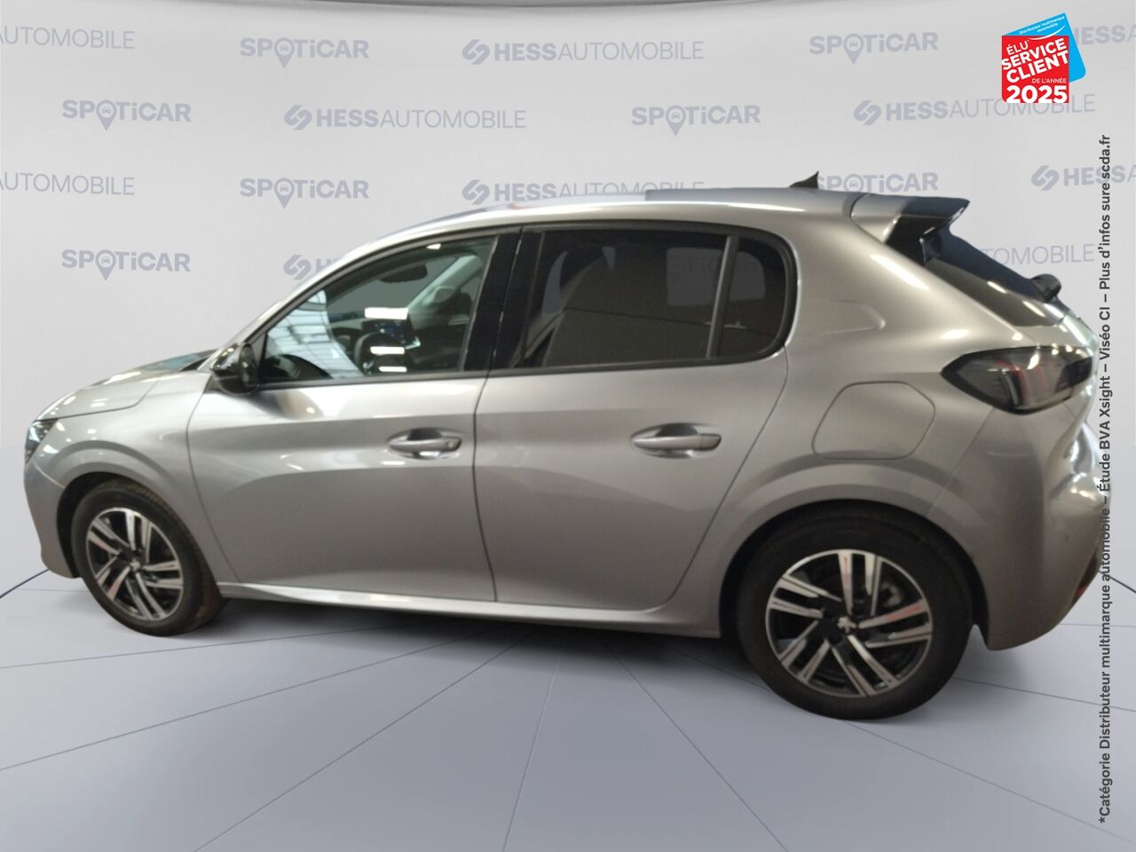 Véhicule d'occasion PEUGEOT 208 1.2 PURETECH 100CH SS ALLURE PACK chez Dacia Montbéliard