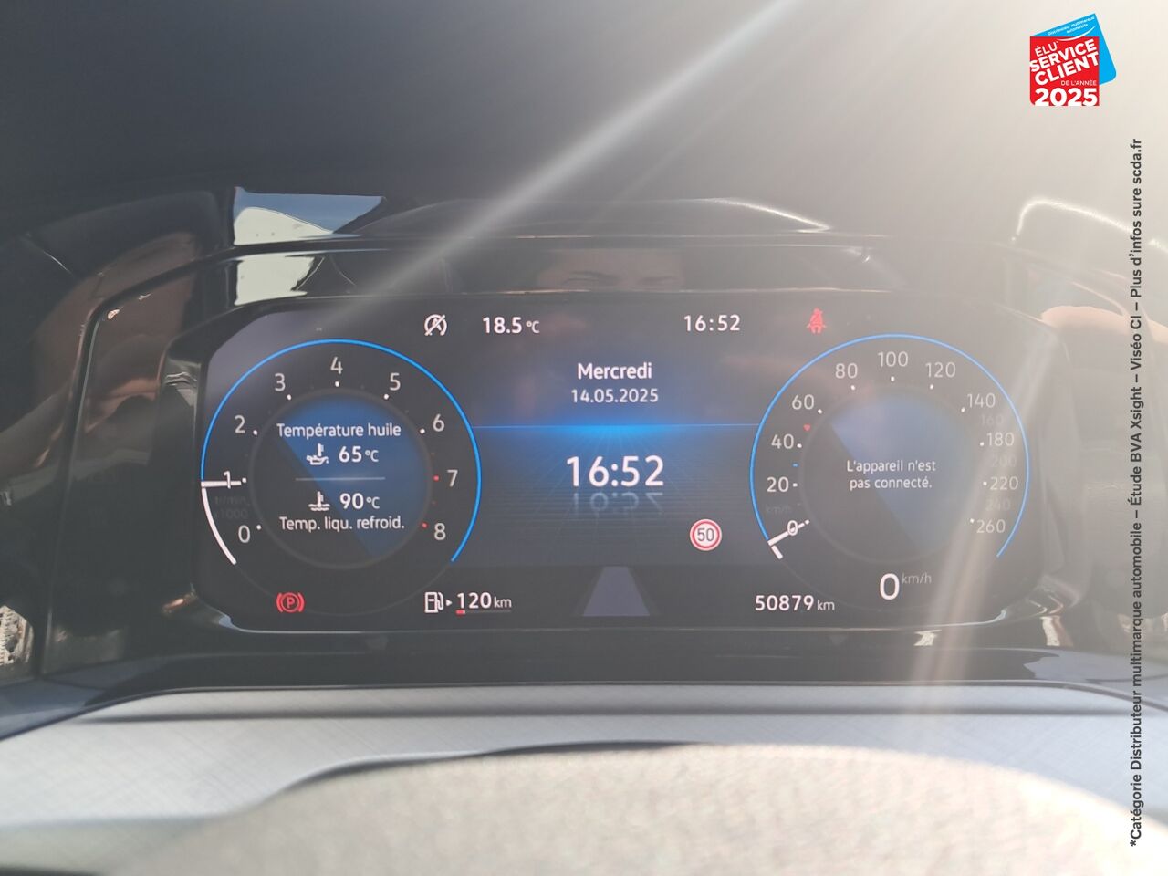 Véhicule d'occasion VOLKSWAGEN GOLF 1.0 TSI OPF 110CH LIFE 1ST chez Renault Saint-Louis