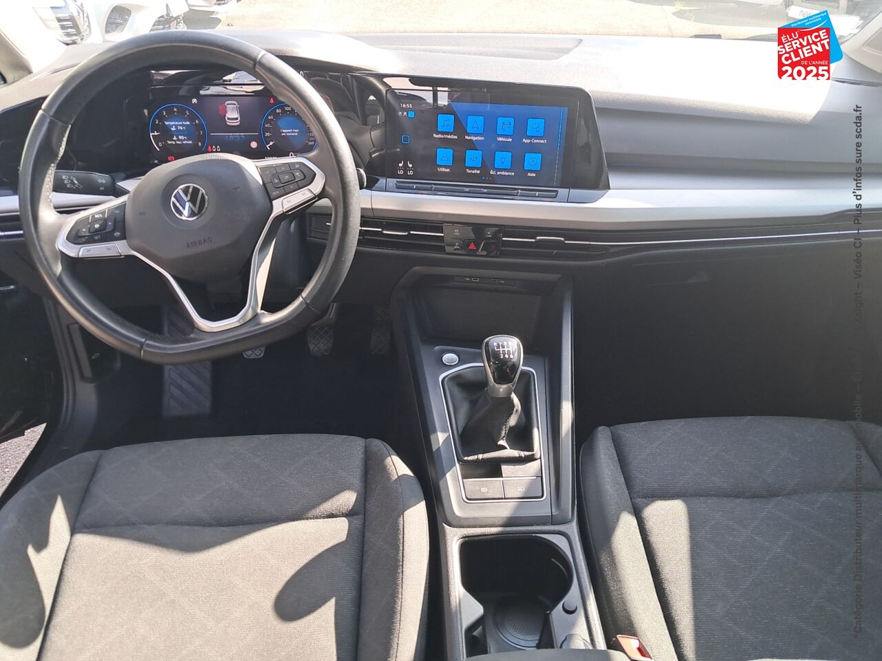 Véhicule d'occasion VOLKSWAGEN GOLF 1.0 TSI OPF 110CH LIFE 1ST chez Renault Saint-Louis