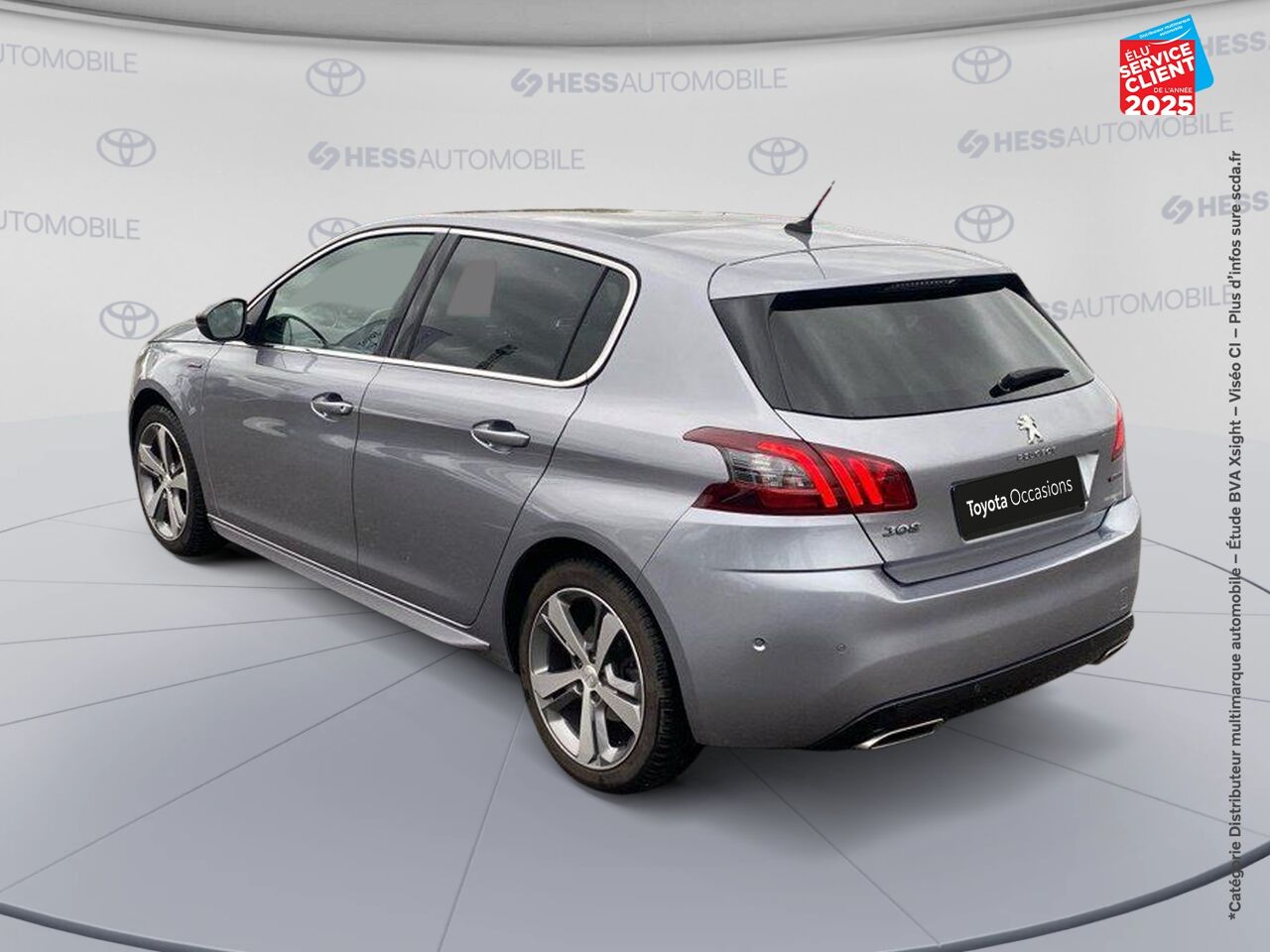 Véhicule d'occasion PEUGEOT 308 1.2 PURETECH 130CH E6.3 SS GT LINE chez Renault Saint-Louis